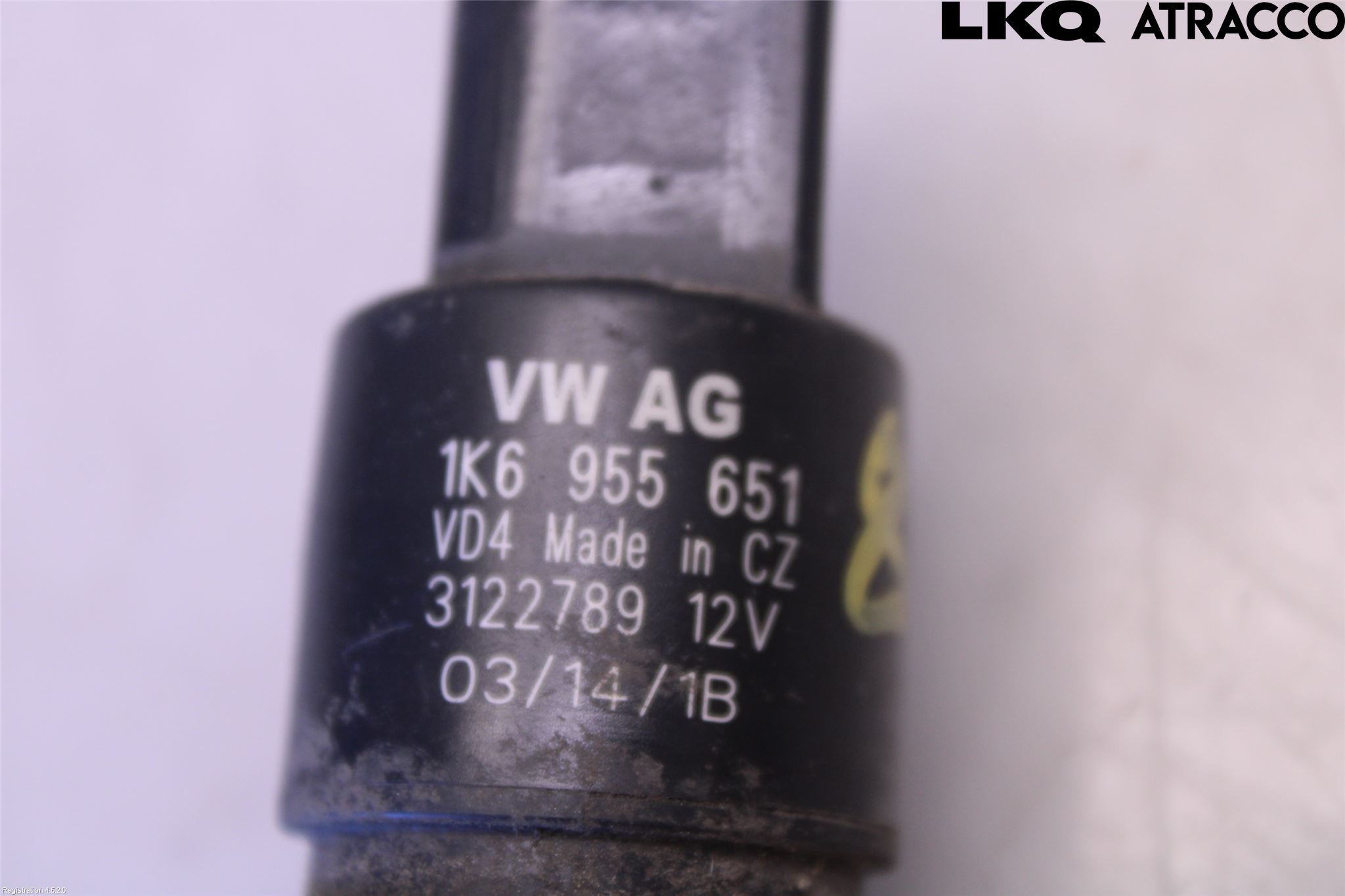 Volkswagen VW PASSAT 11-14 Spolarpump Vindruta