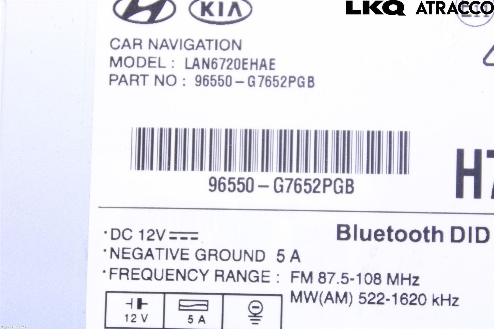 Hyundai IONIQ AE 17-22 Cd Radio - Multimediapanel