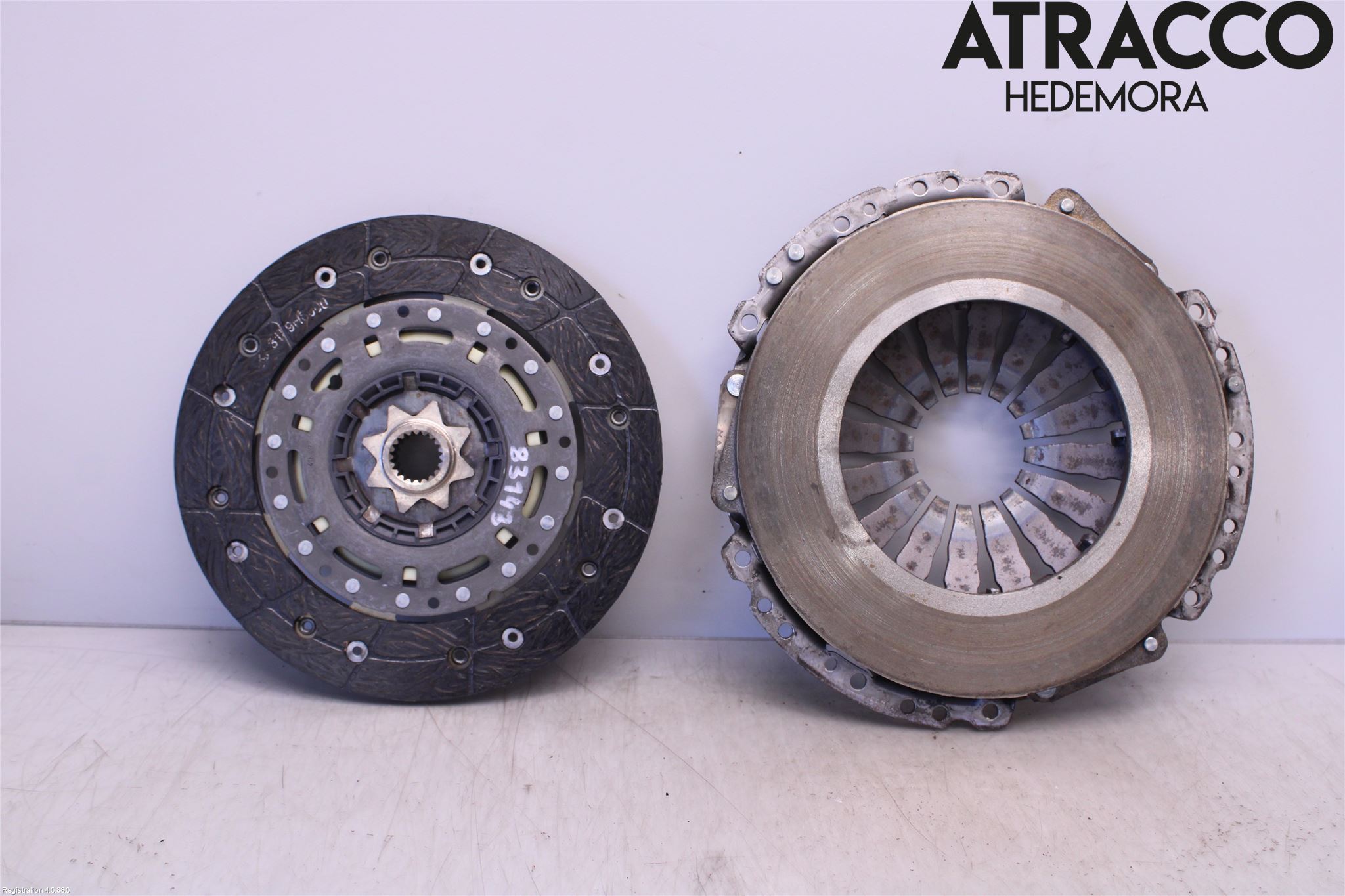 Fiat 500 07- Koppling-Lamell