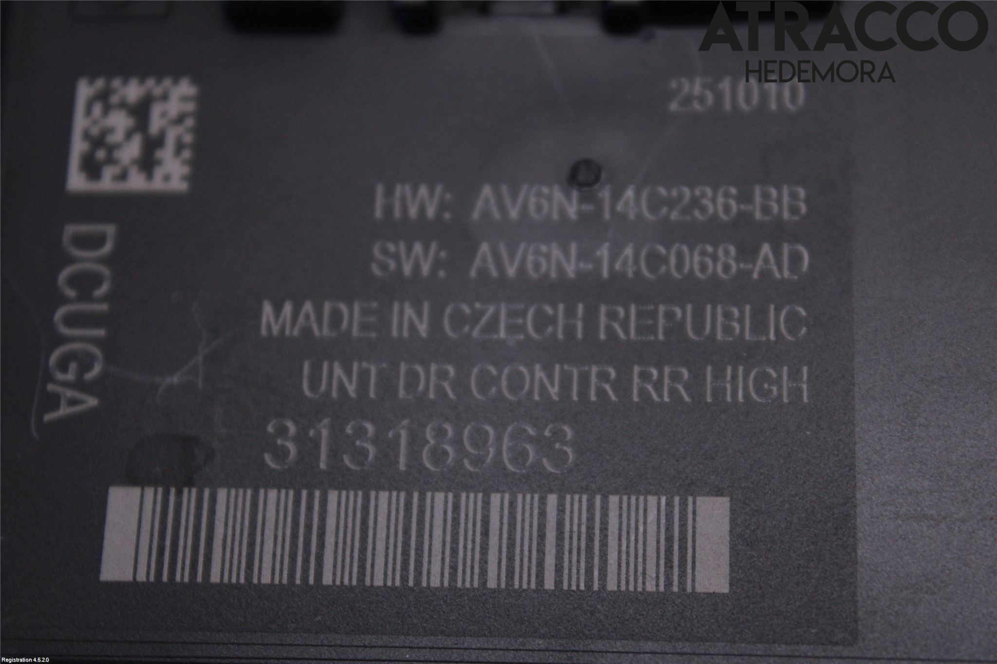 Volvo S60 11-13 Styrenhet Dörr