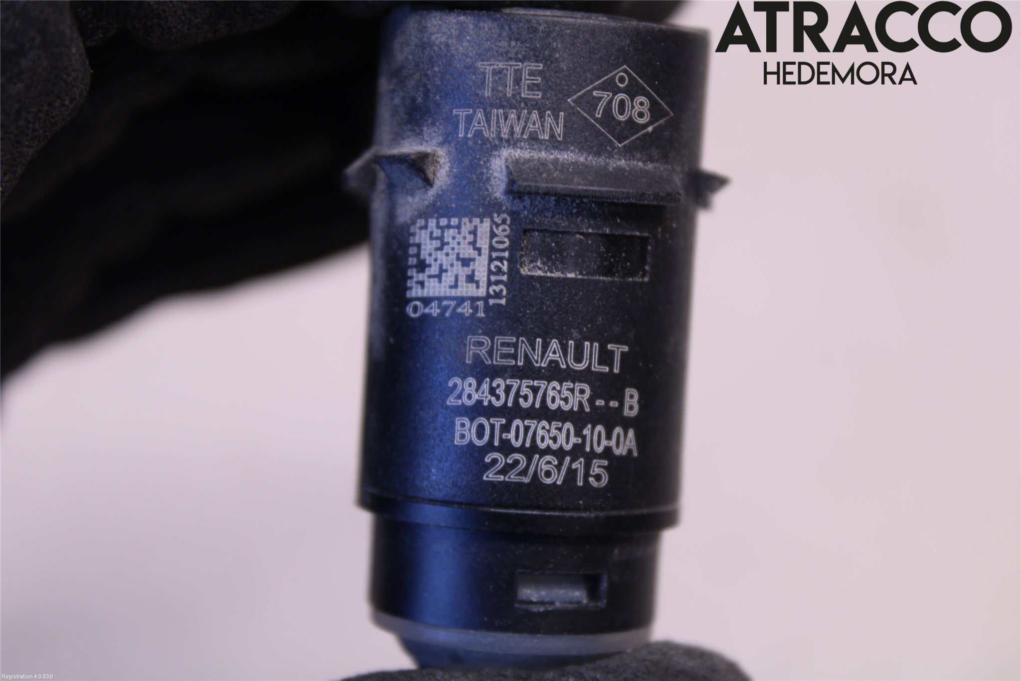 Dacia SANDERO/STEPWAY 13-20 Parkeringshjälp Backsensor