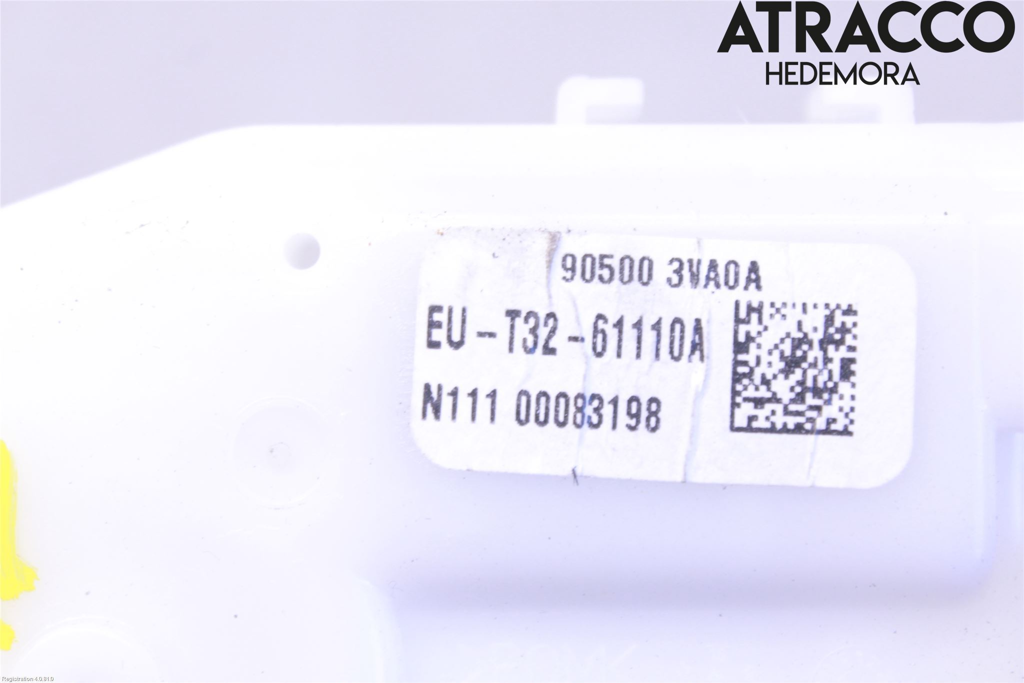 Nissan NOTE E12 14-20 Låskista Baklucka