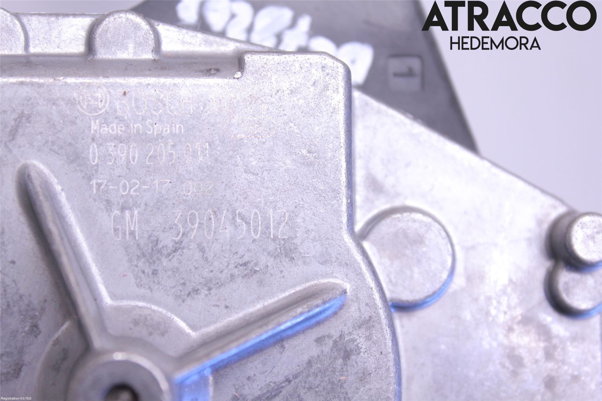 Opel CORSA E 15-19 Torkarmotor Baklucka