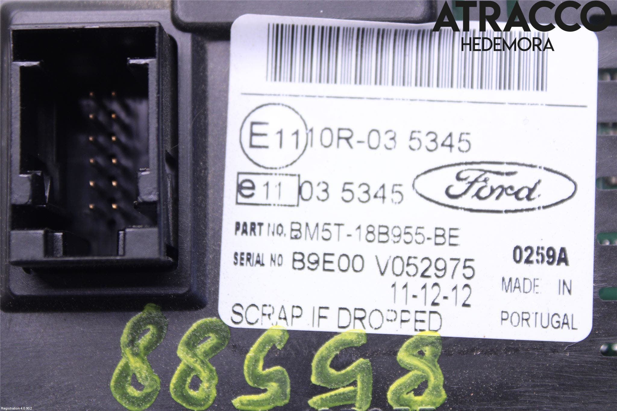 Ford TRANSIT/TOURNEO CUSTOM 13-24 Färddator