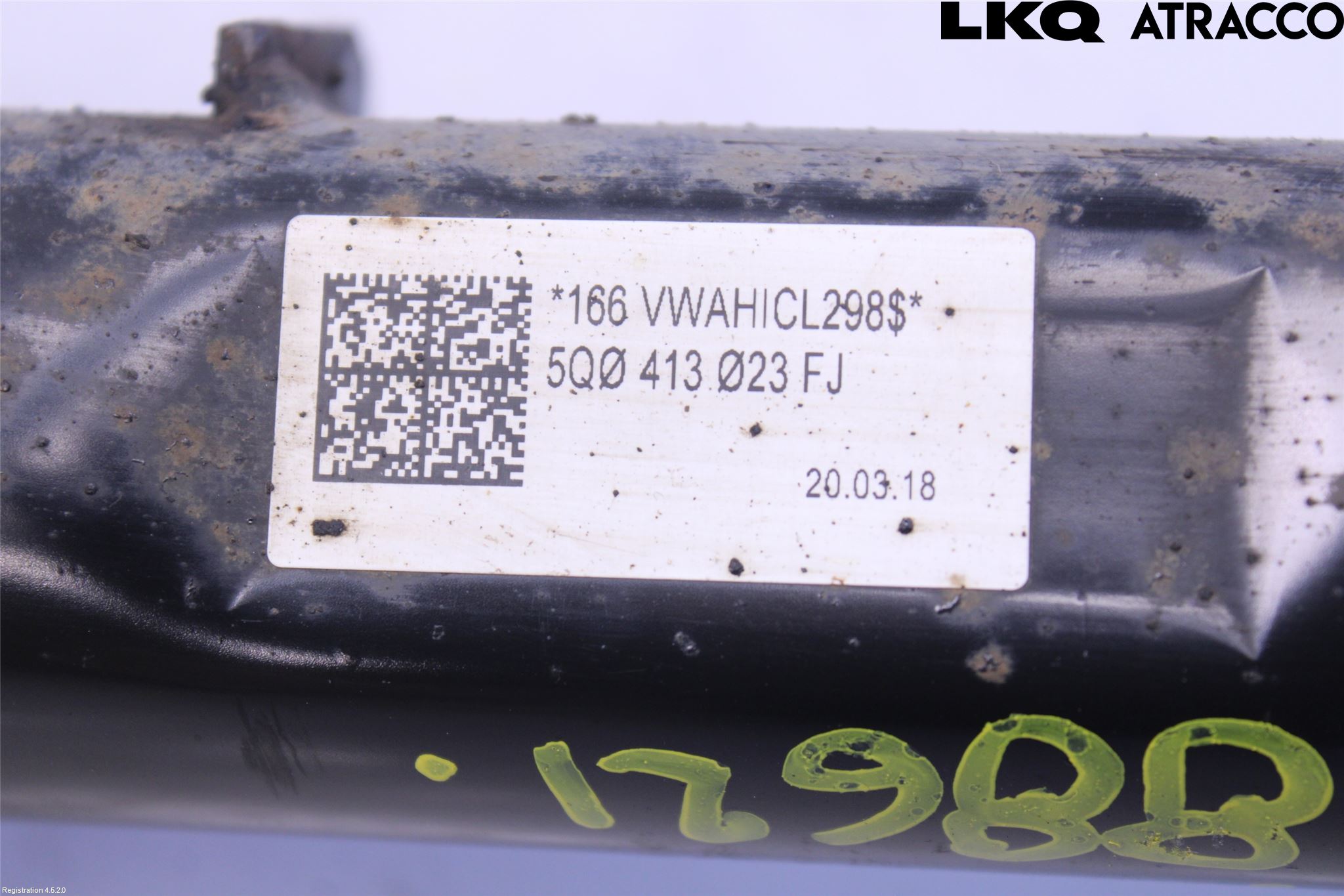 Volkswagen VW GOLF / E-GOLF VII 13-20 Fjäderben Fram Vänster