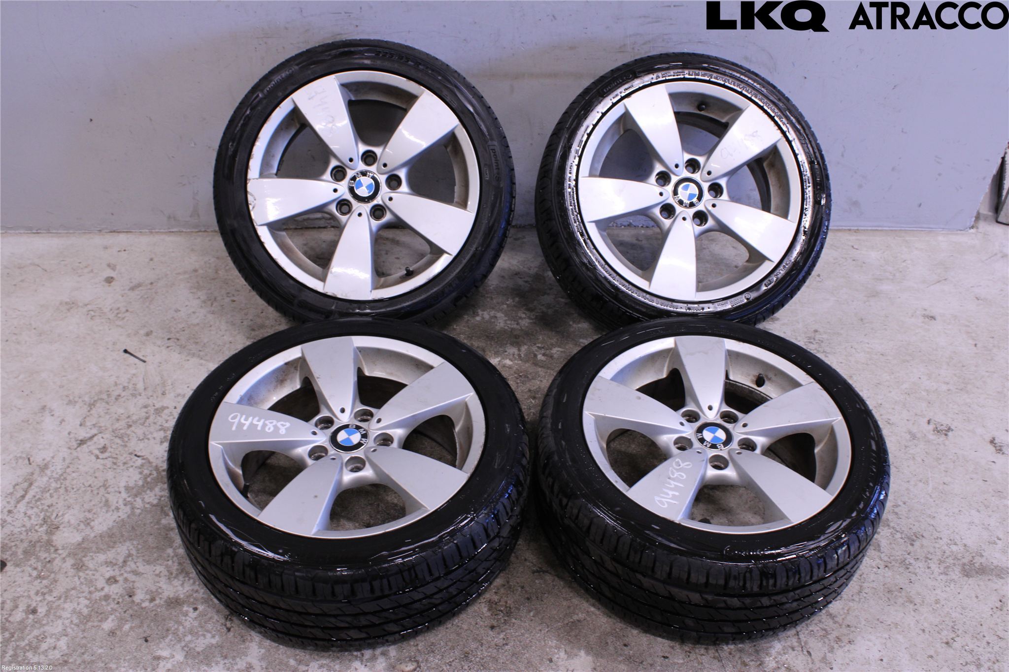 BMW 3 E90/91 SED/TOU 05-12 Sommardäck Alumfälg 4St