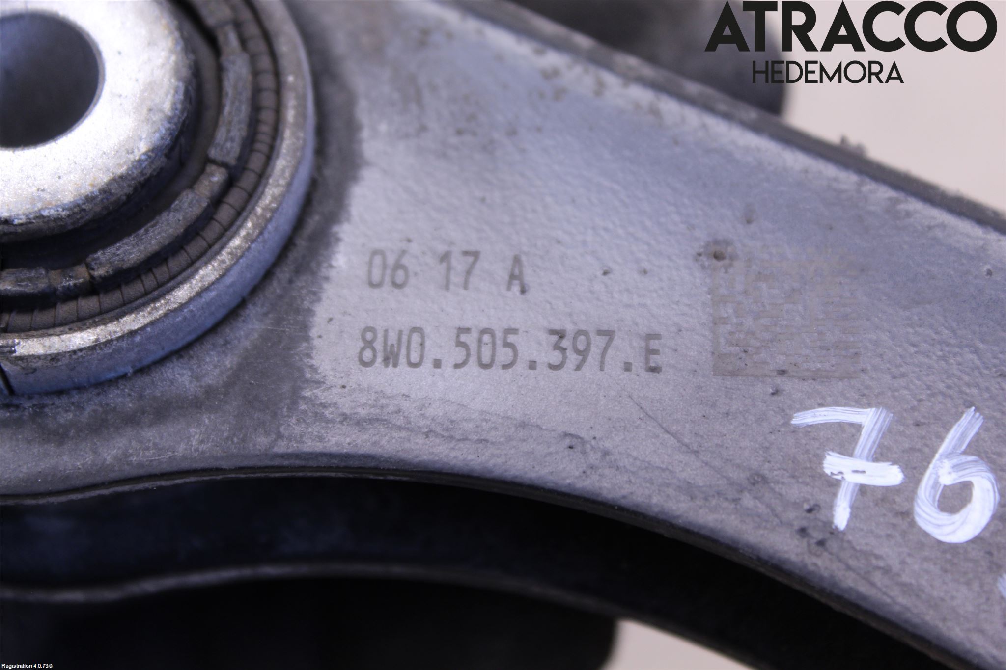 Audi A5 17- Bärarm Bak Övre Vänster