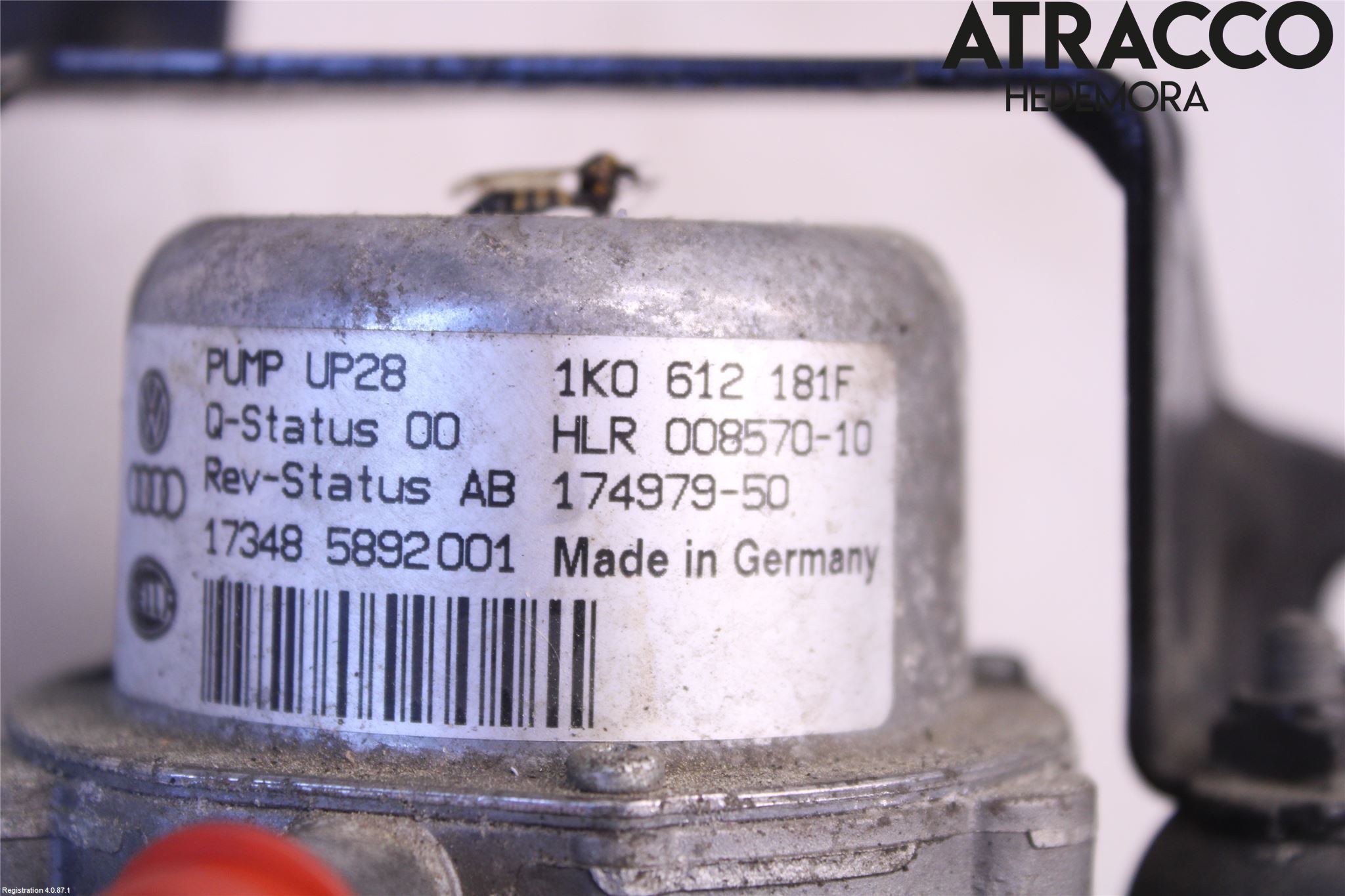 Volkswagen VW GOLF / E-GOLF VII 13-20 Vakuumpump