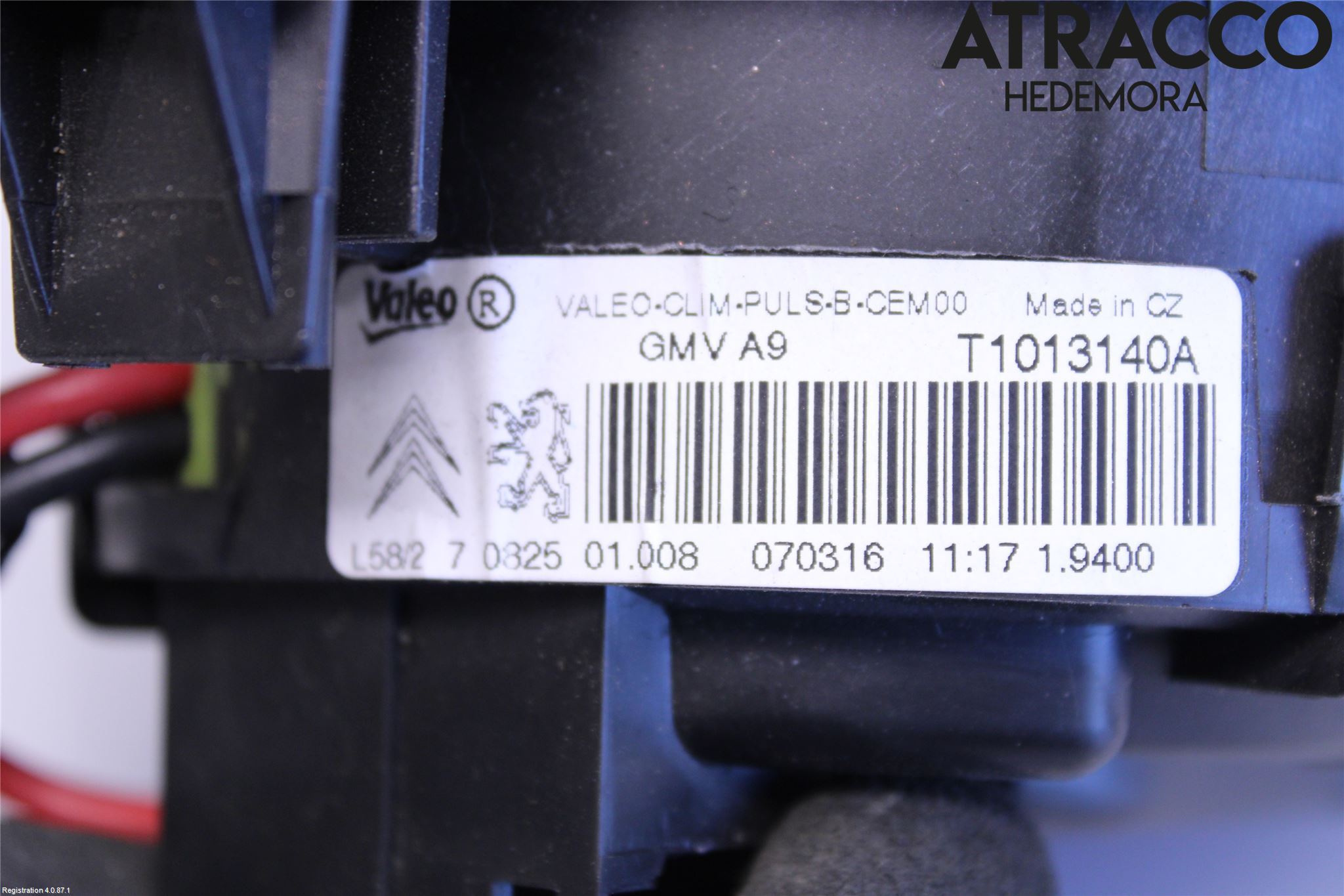 Peugeot 2008 13-20 Ac Värmefläkt