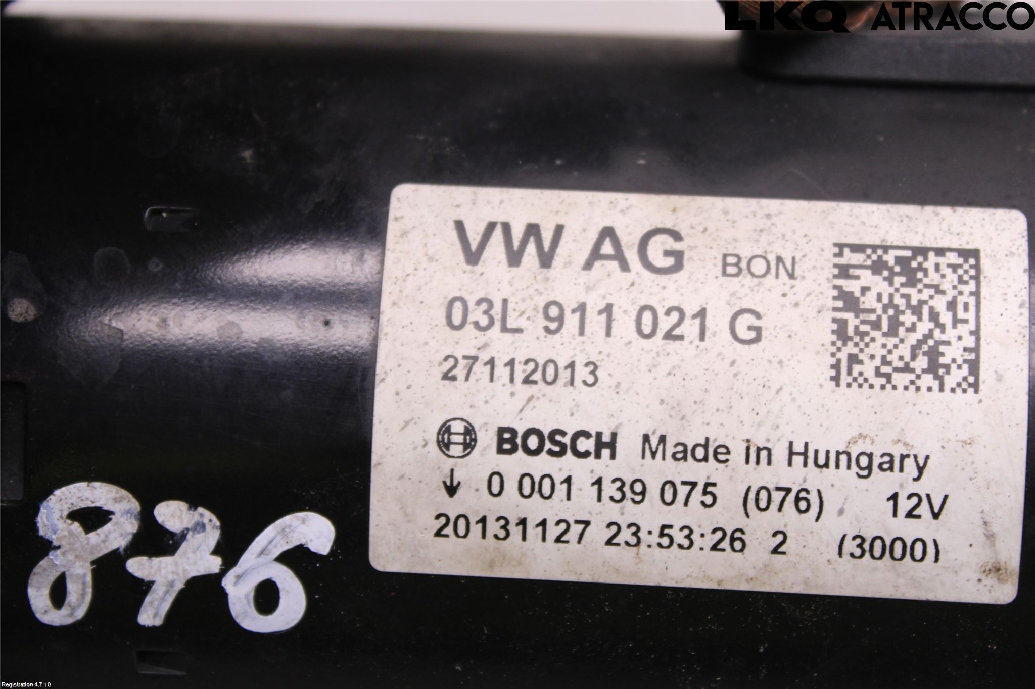 Audi A4 12-15 Startmotor Diesel