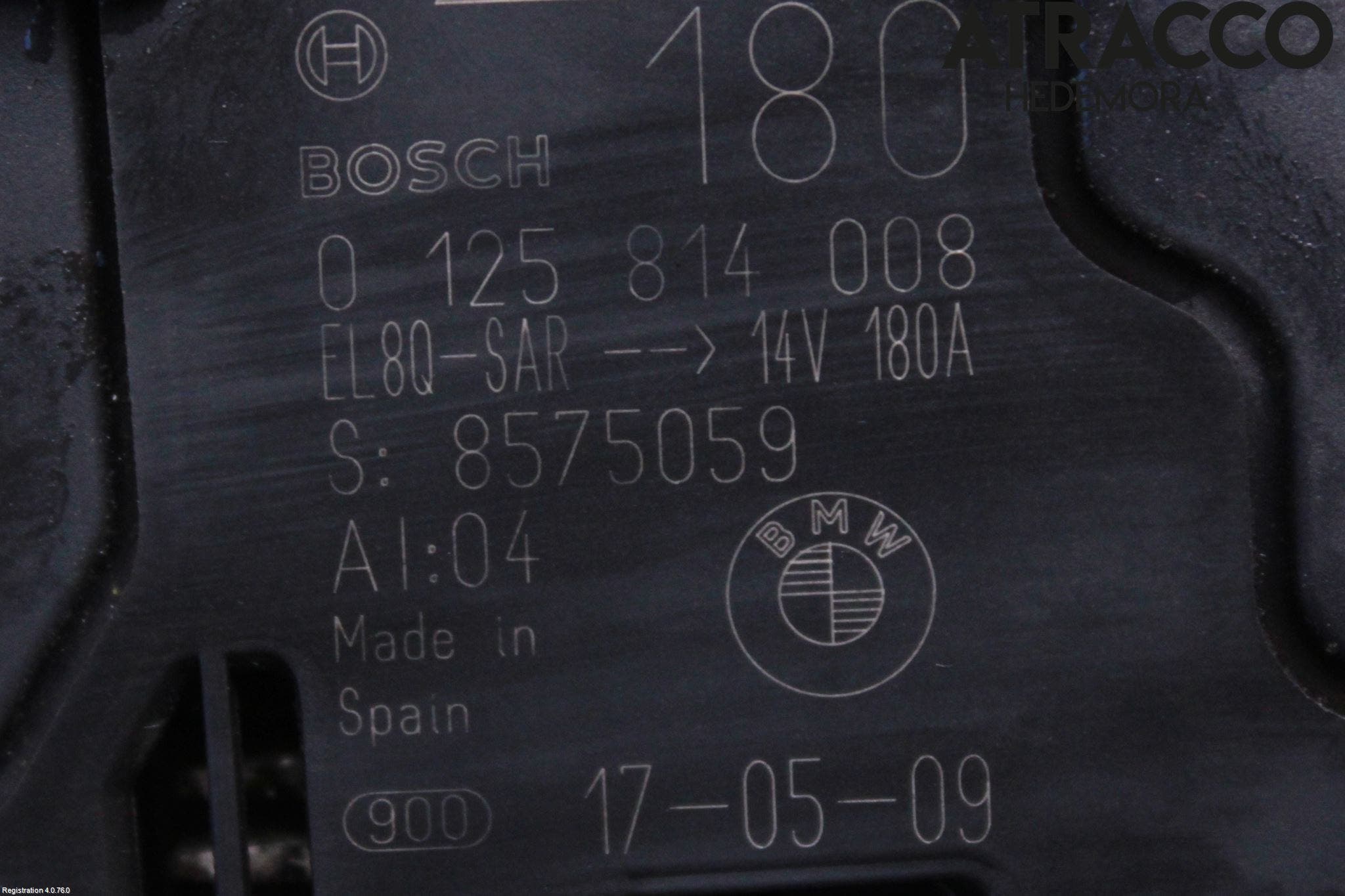 BMW 5 G30/G31/F90 17-23 Generator