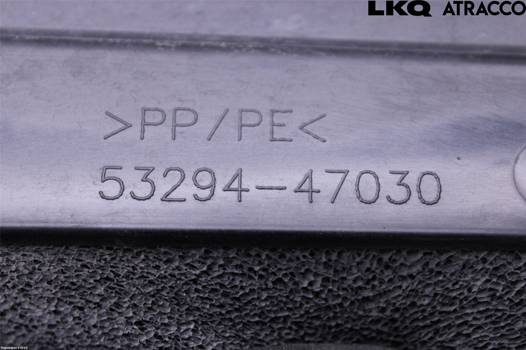 Toyota PRIUS ZVW30 09-20 Deflektor Plåt-Plast Kylning