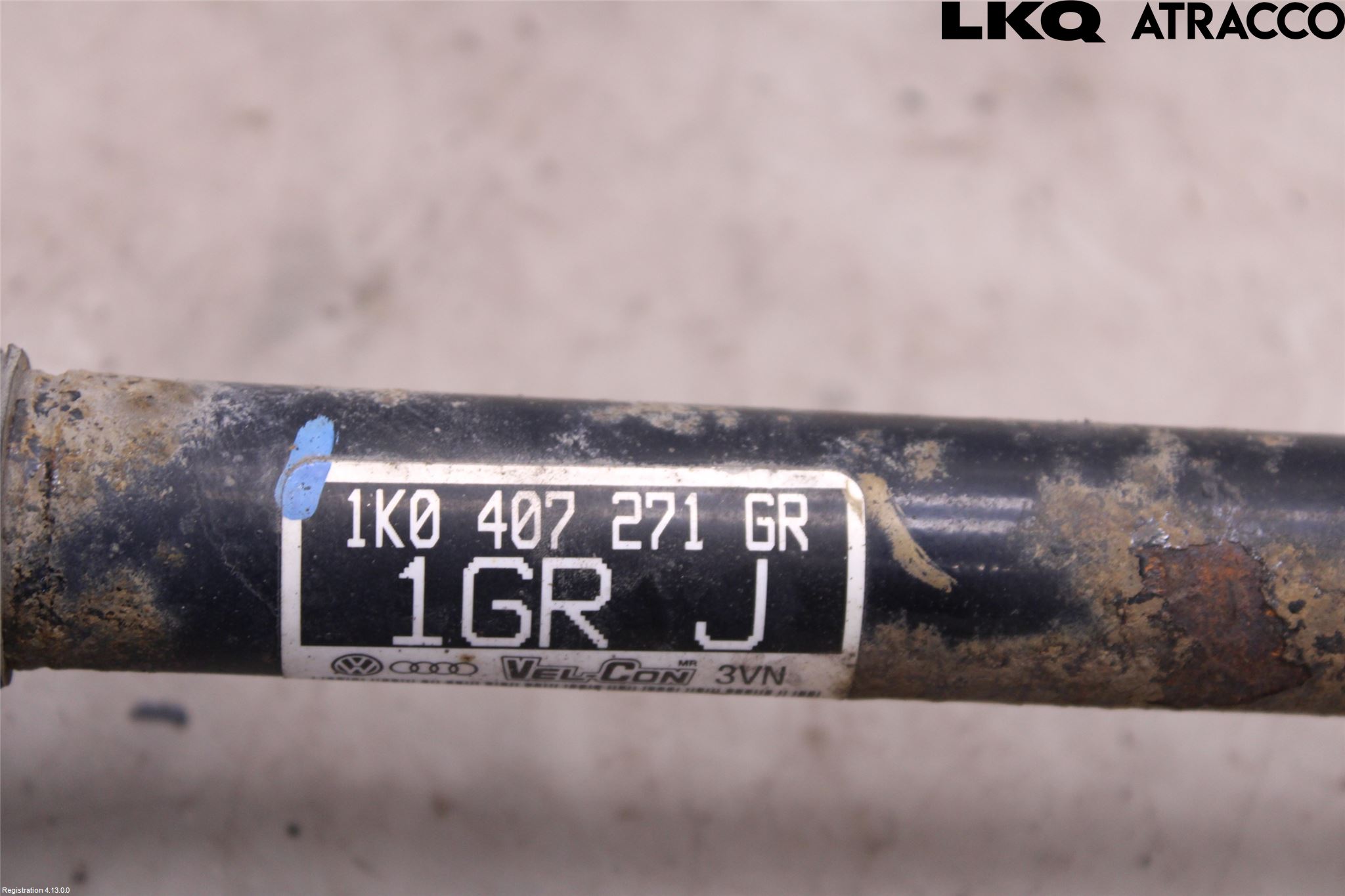 Volkswagen VW GOLF VI 09-13 Drivaxel Fram Vänster