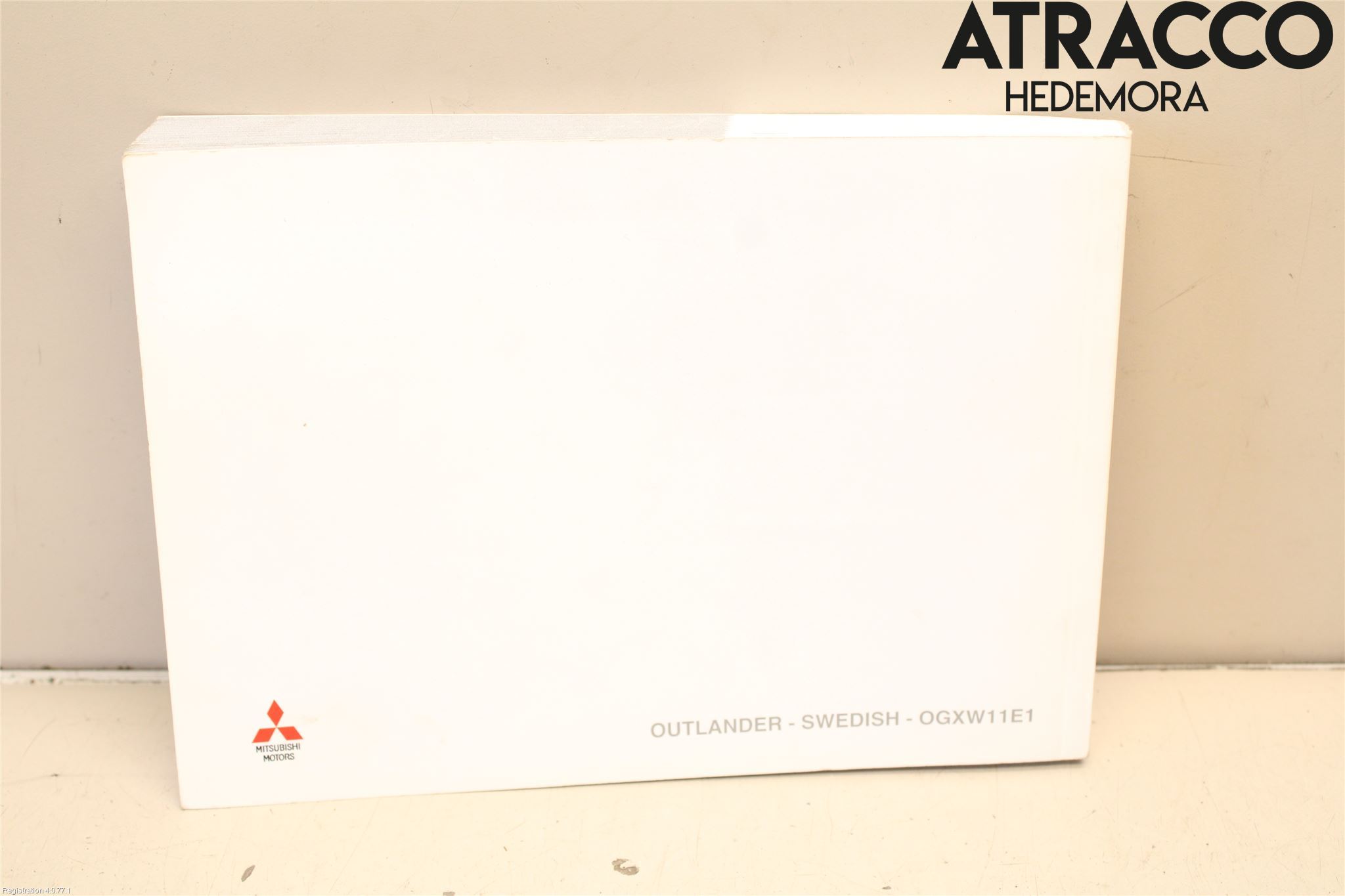 Mitsubishi OUTLANDER 07-12 Instruktionsbok