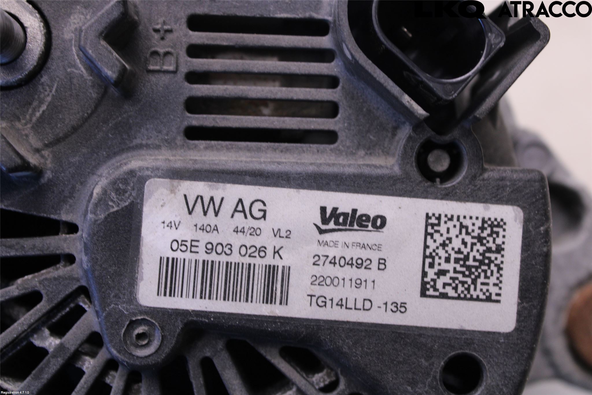 Skoda SCALA 19- Generator