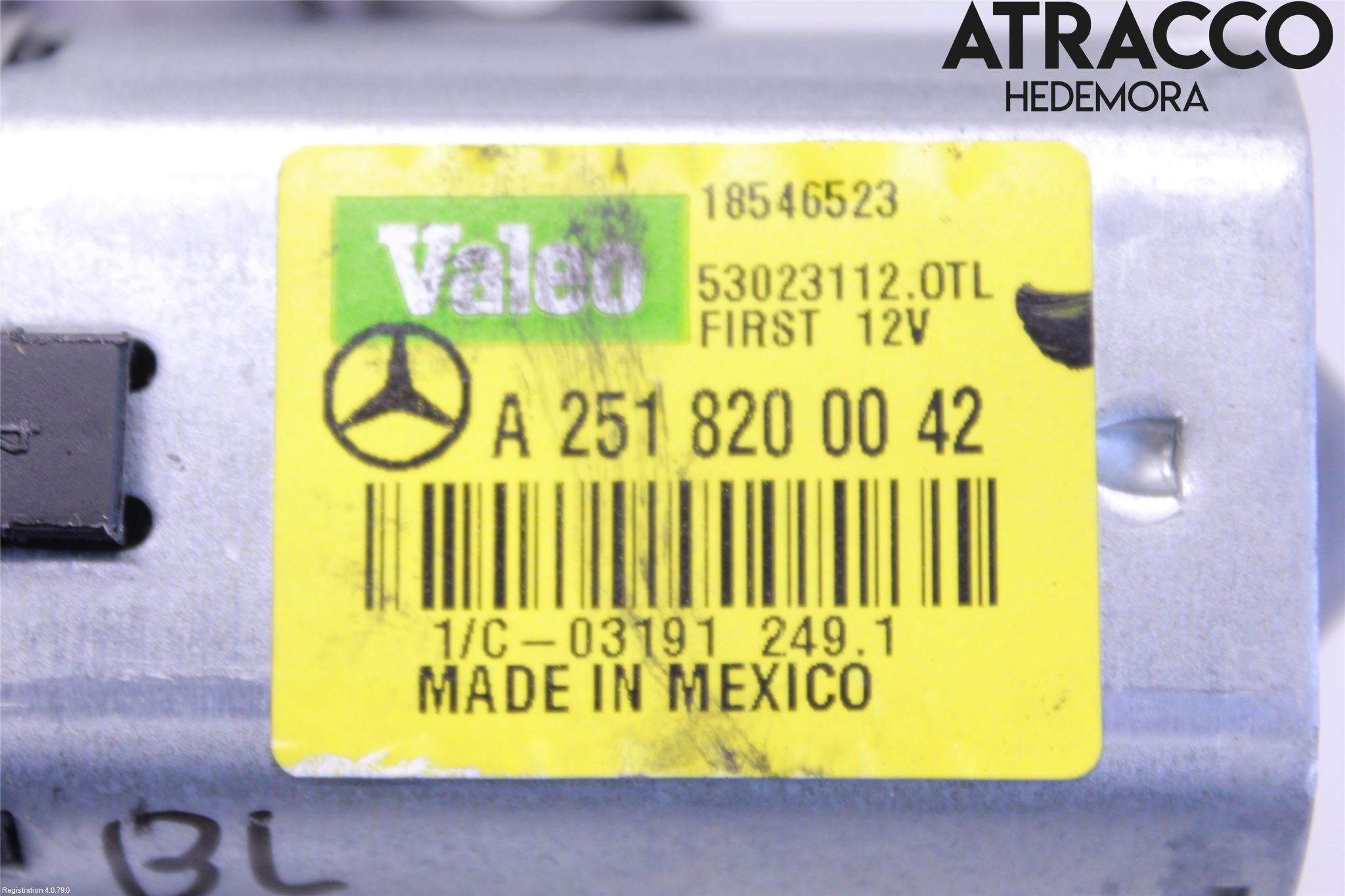 Mercedes-Benz MB GL/GLS-KLASS (X166) 12-19 Torkarmotor Baklucka