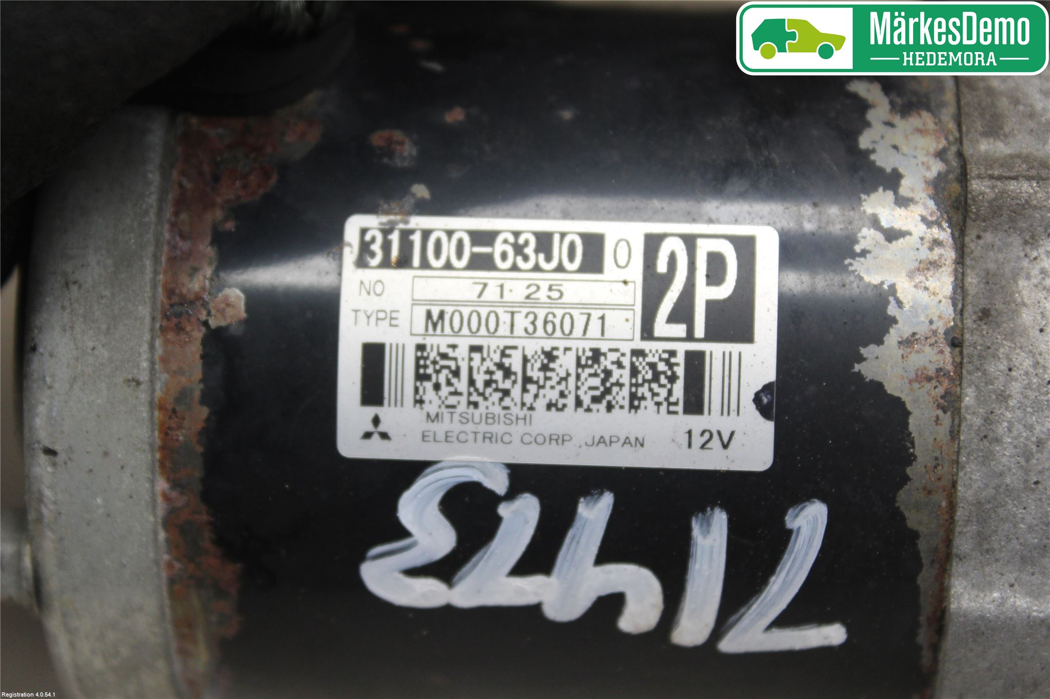 Suzuki SWIFT 05-10 Startmotor