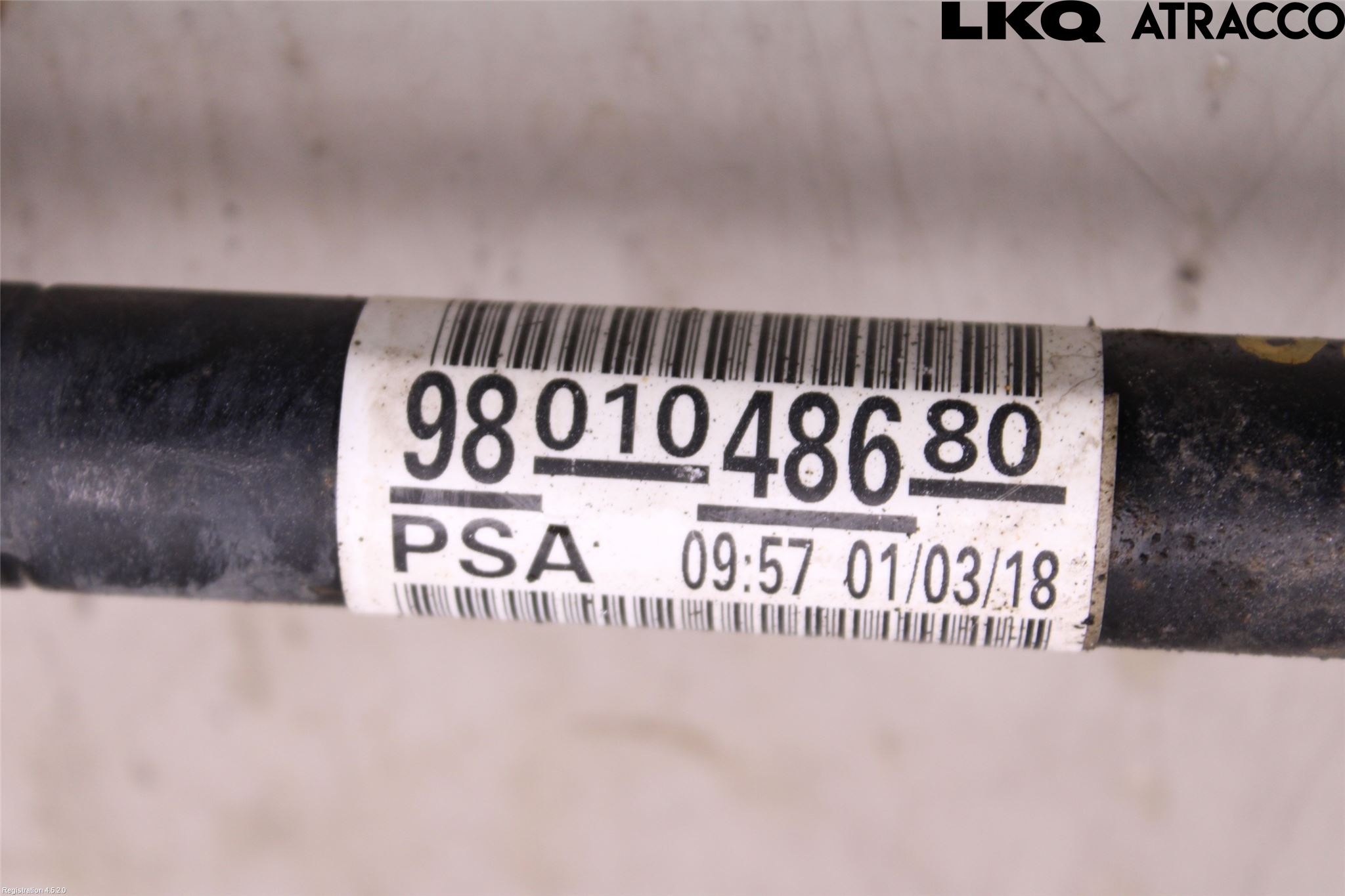 Citroen C4 CACTUS 14-20 Drivaxel Fram Höger