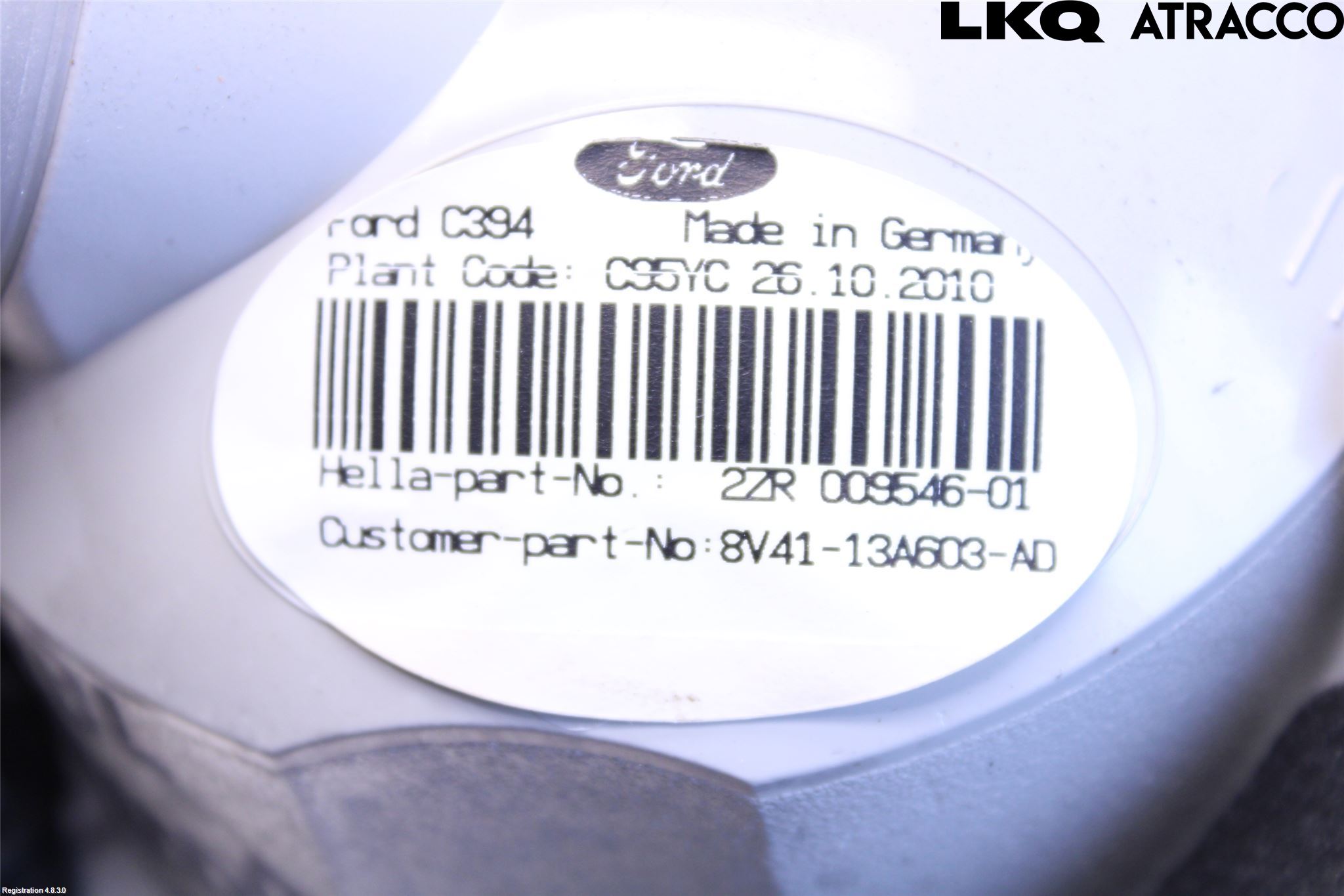Ford KUGA 08-12 Bakljus Lucka Vä