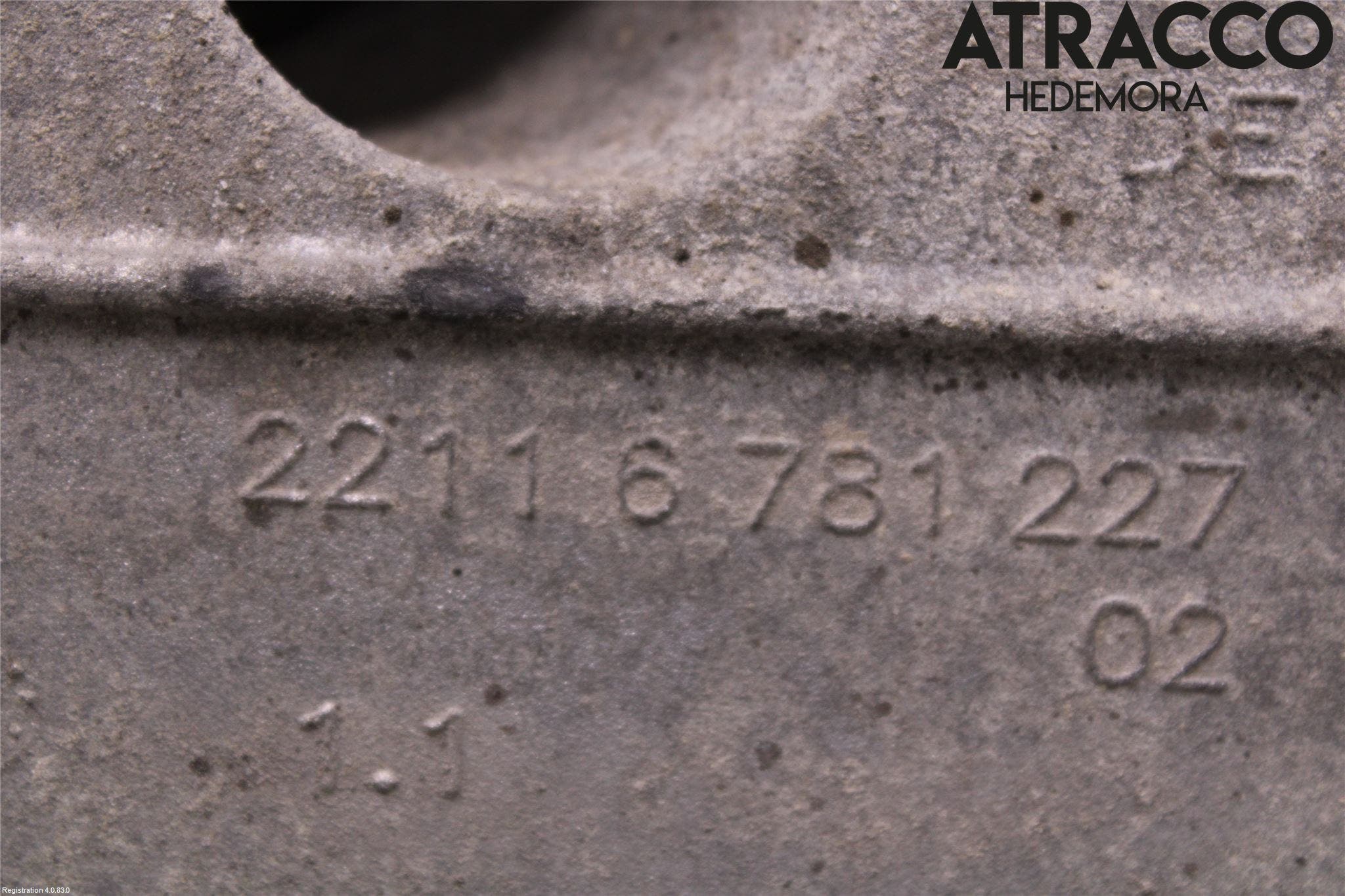 BMW 5 F10/F11/F18 09-17 Motorfäste