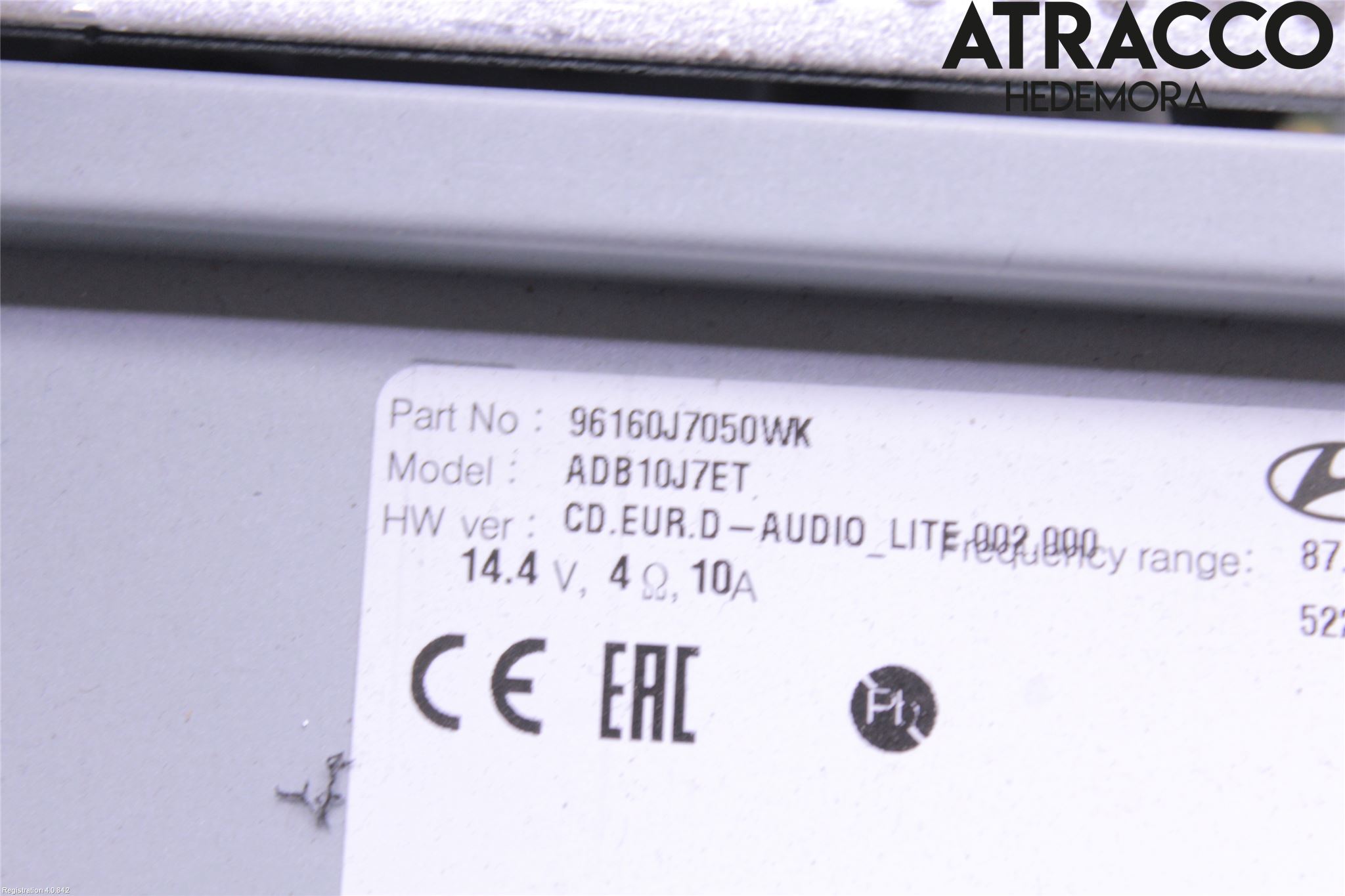 Kia CEED/CEED SW 19- Cd Radio - Multimediapanel