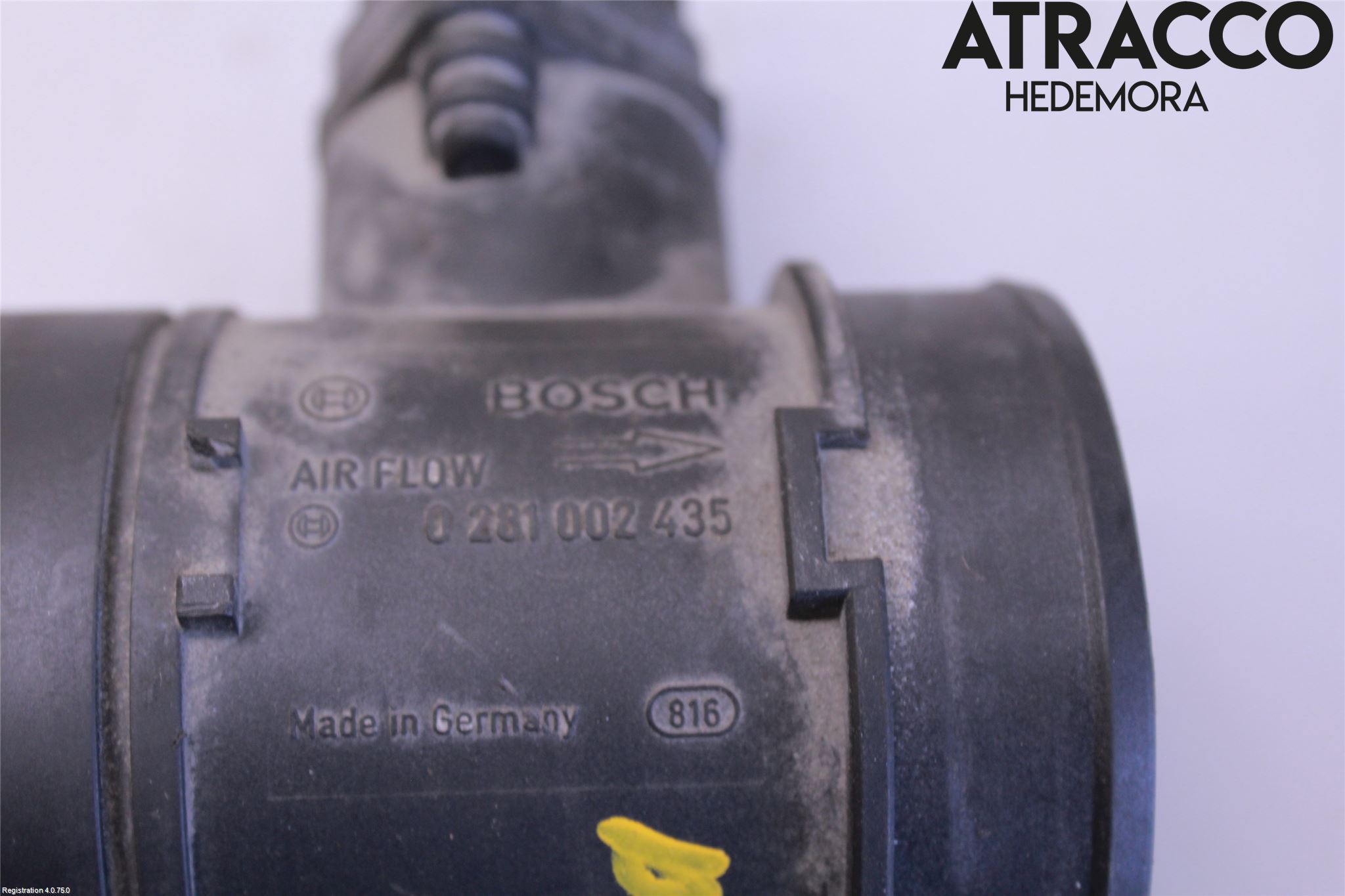 Porsche CAYENNE 03- Injluftmassamätare