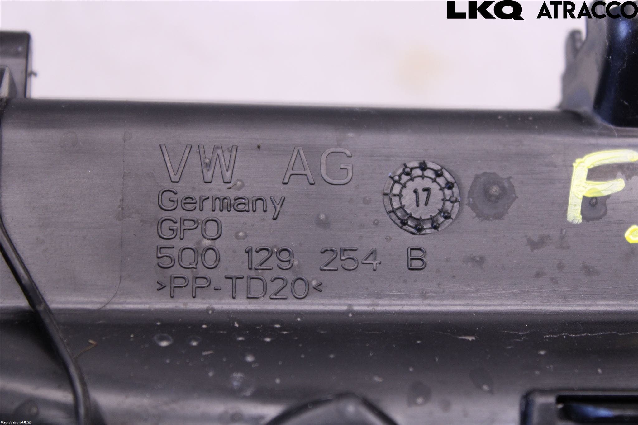 Skoda OCTAVIA (5E) 13-20 Deflektor Plåt-Plast Kylning