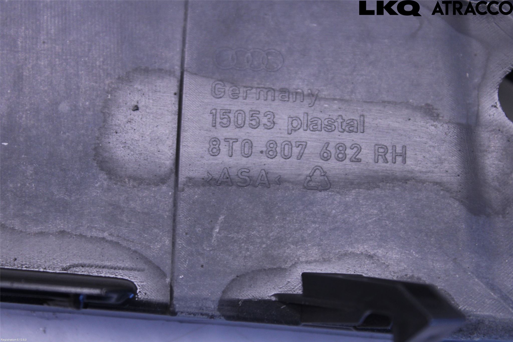 Audi A5 07-16 Dimljussarg Fram