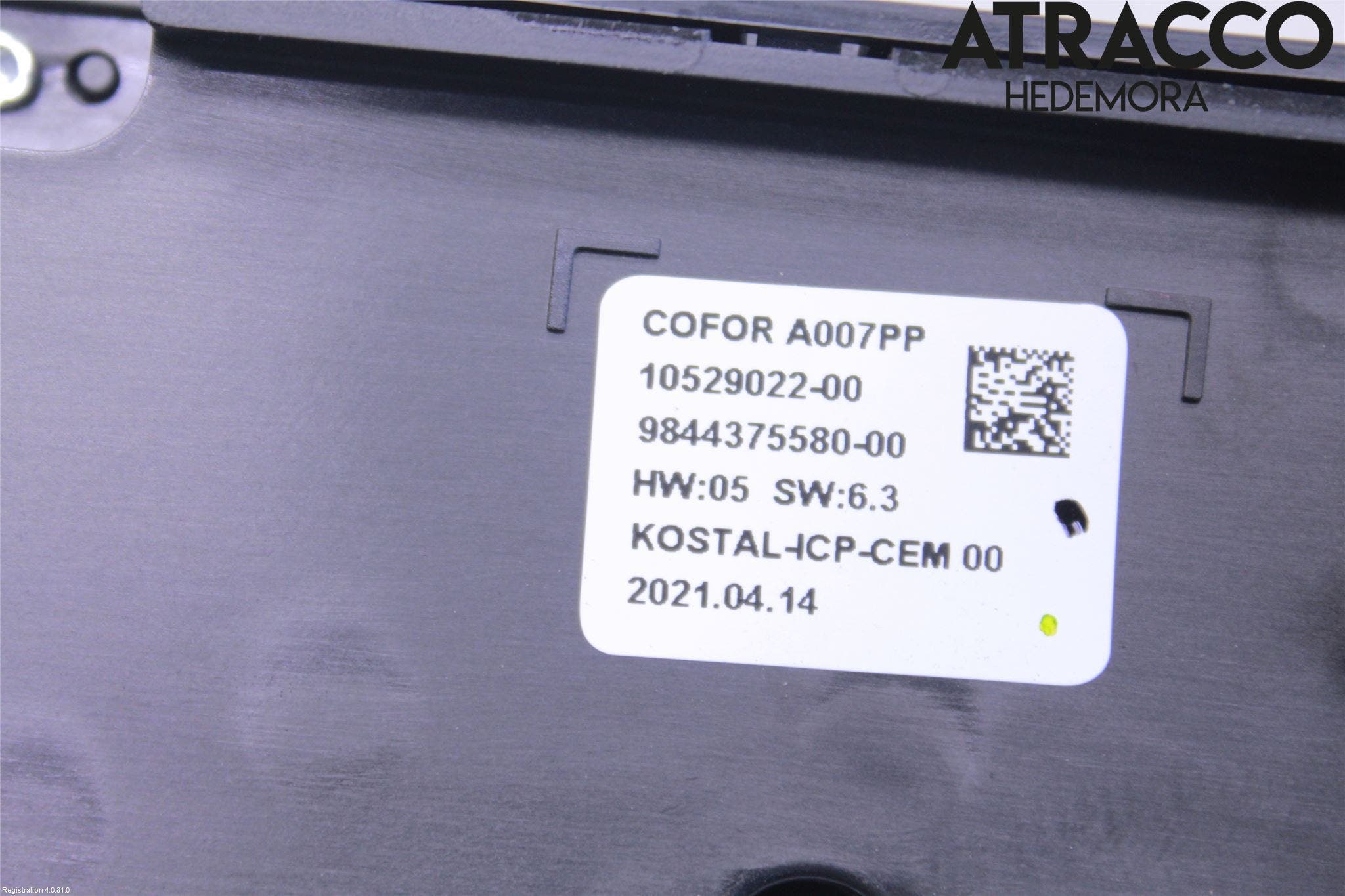 Citroen C4/E-C4 C4X/E-C4X III 21- Ac Styrenhet Ac Manöveren