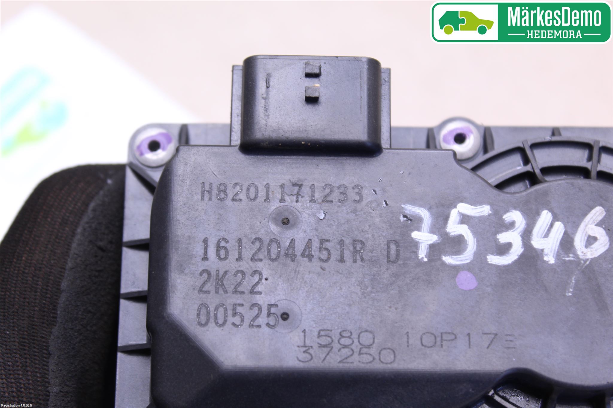 Dacia LODGY 12-18 Injspjällhus