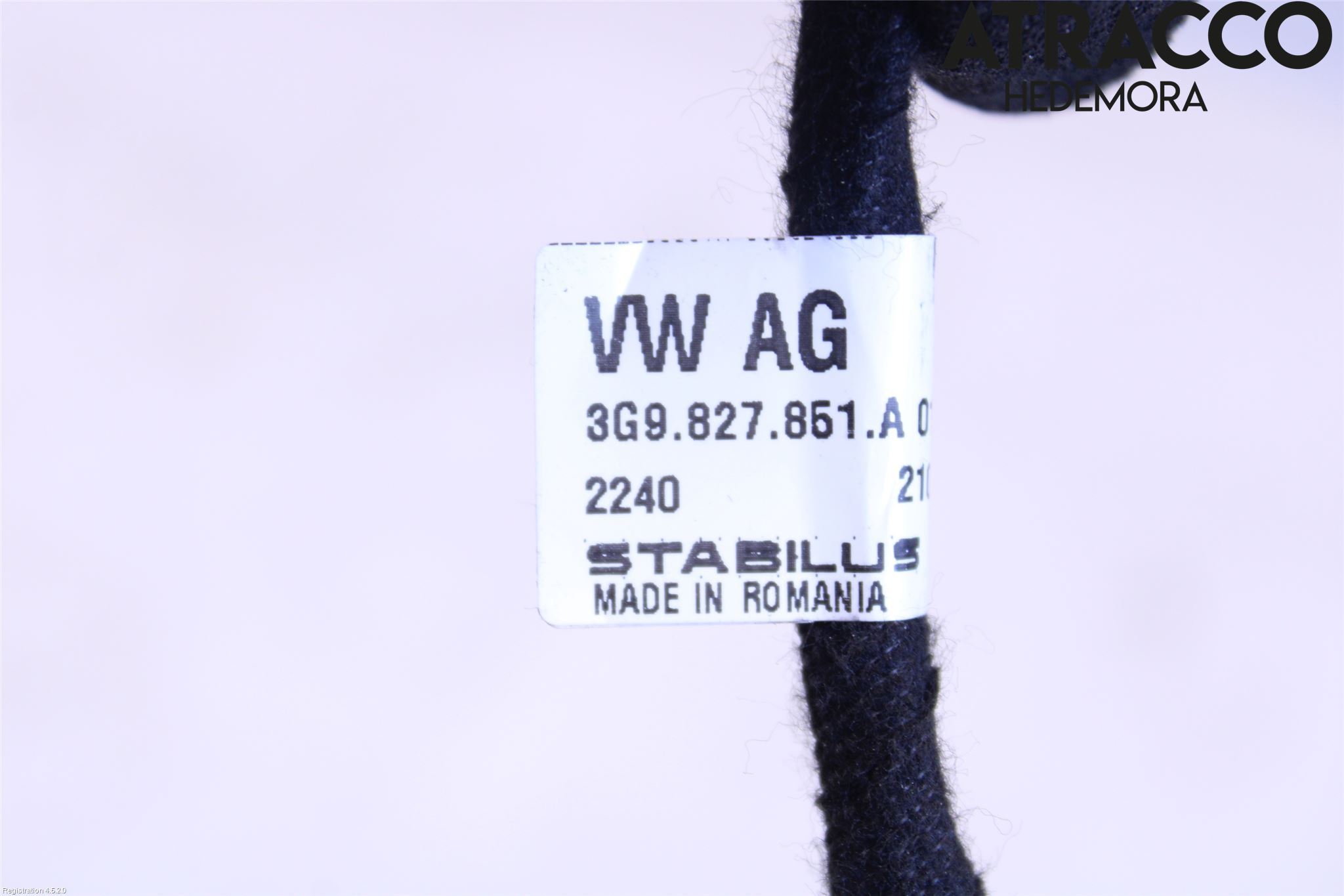 Volkswagen VW PASSAT 15-19 Bakluckeöppnare Automatisk