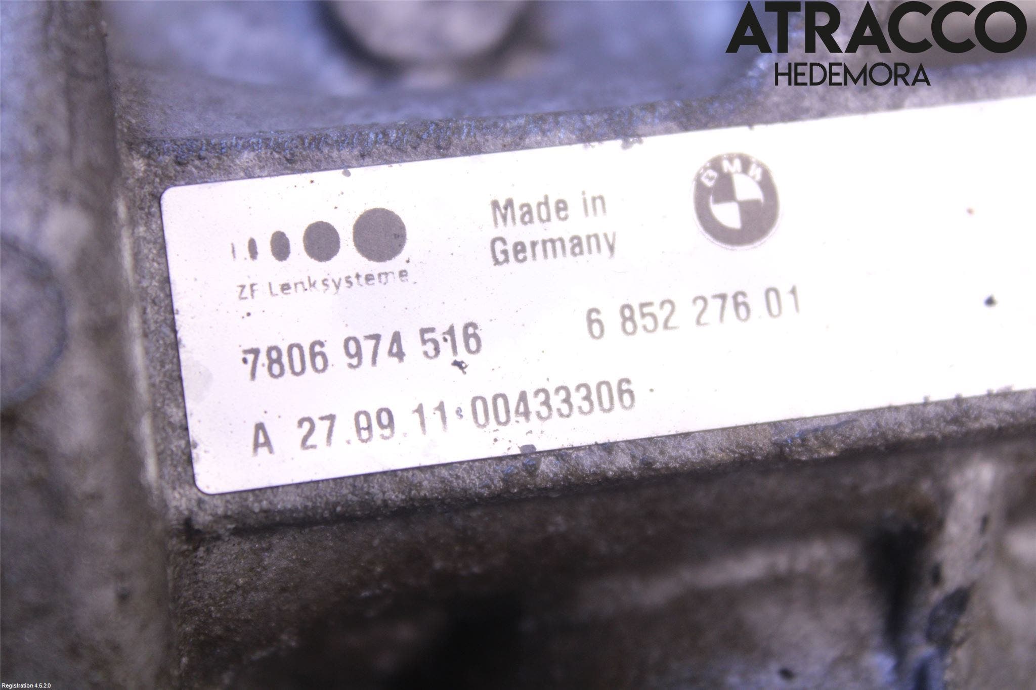 BMW 5 F10/F11/F18 09-17 Styrväxel-Snäcka Elektrisk