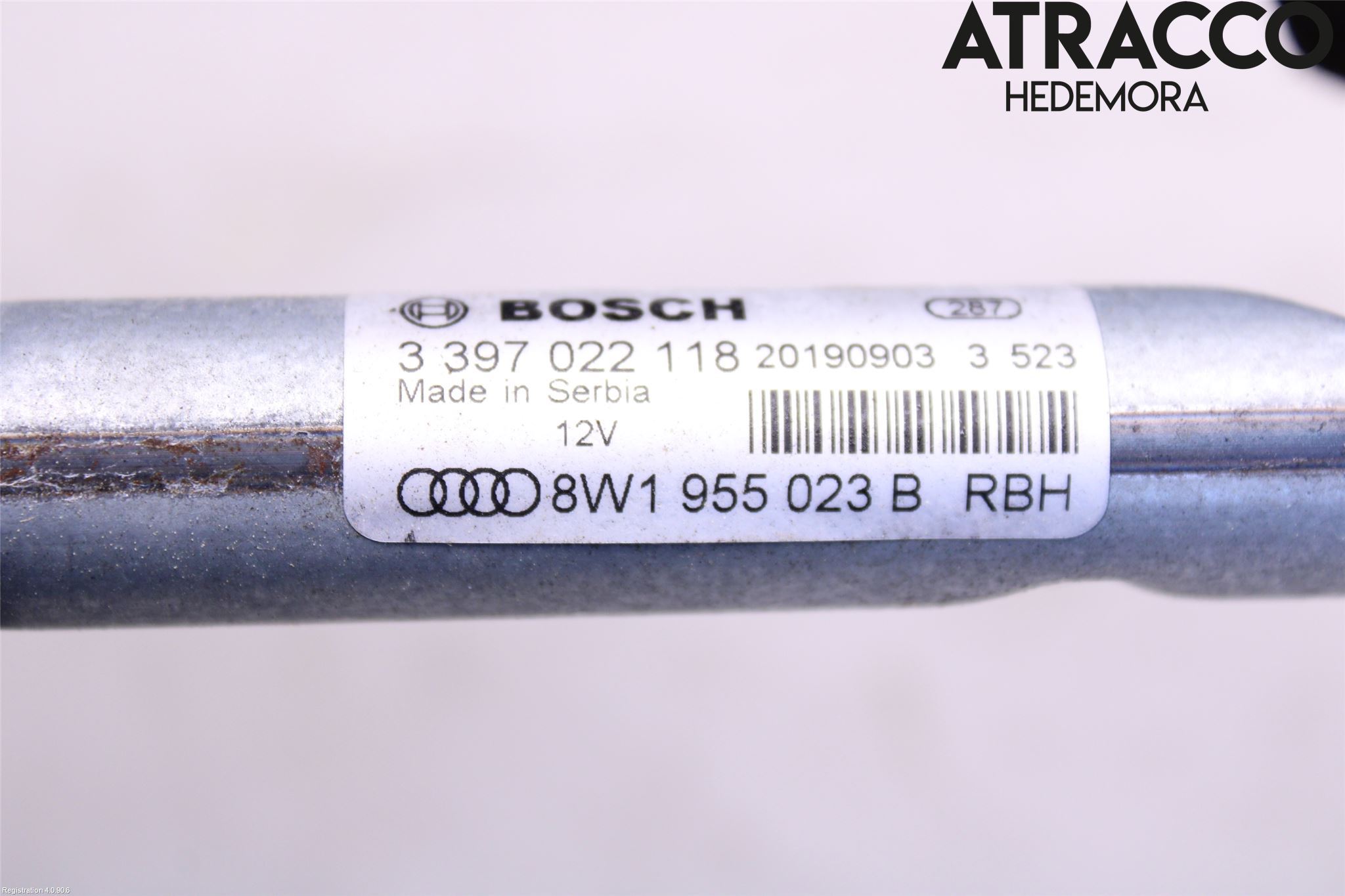 Audi A4 ALLROAD 17- Torkarmekanism Vindruta