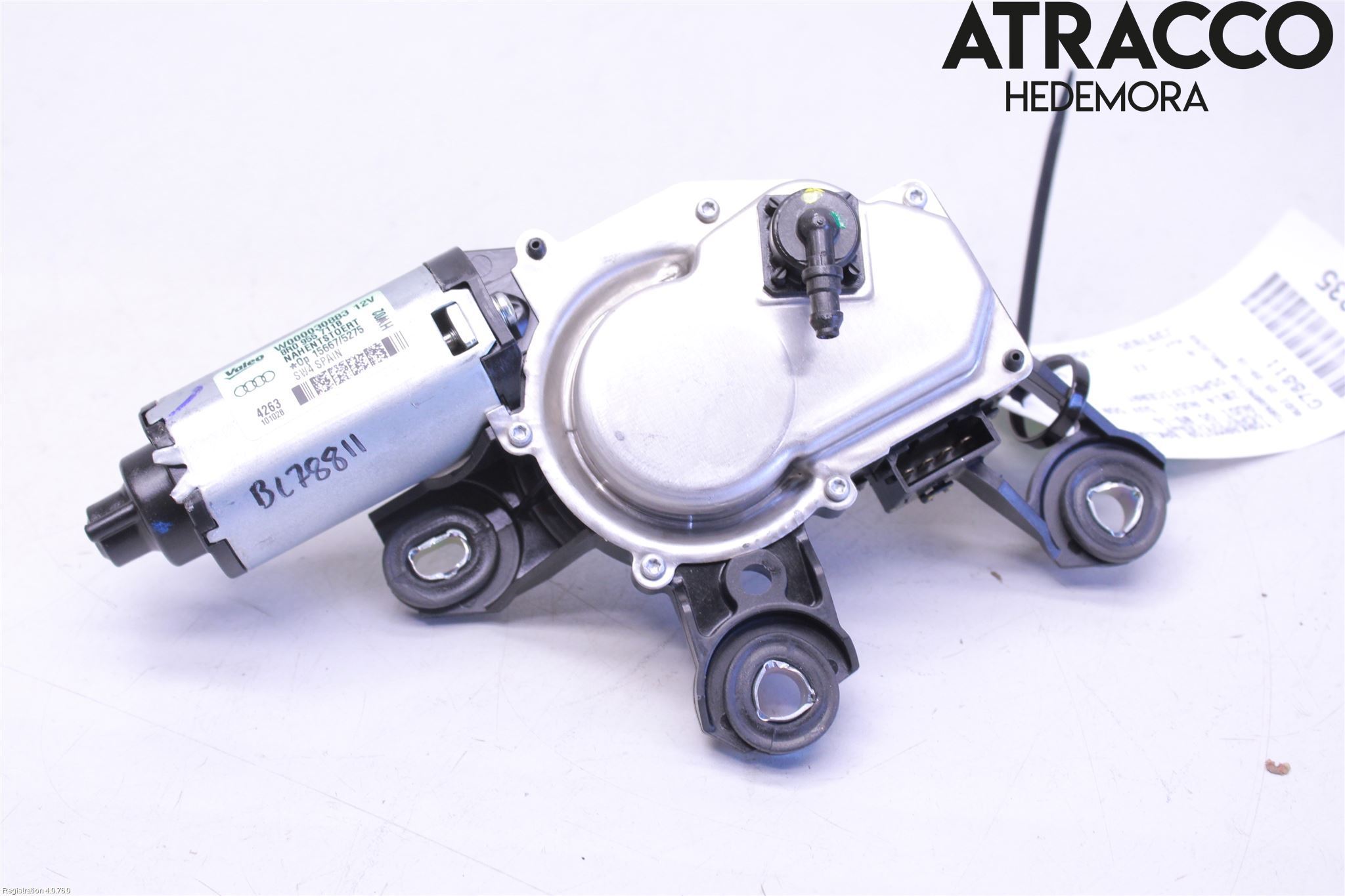 Audi Q5 09-16 Torkarmotor Baklucka