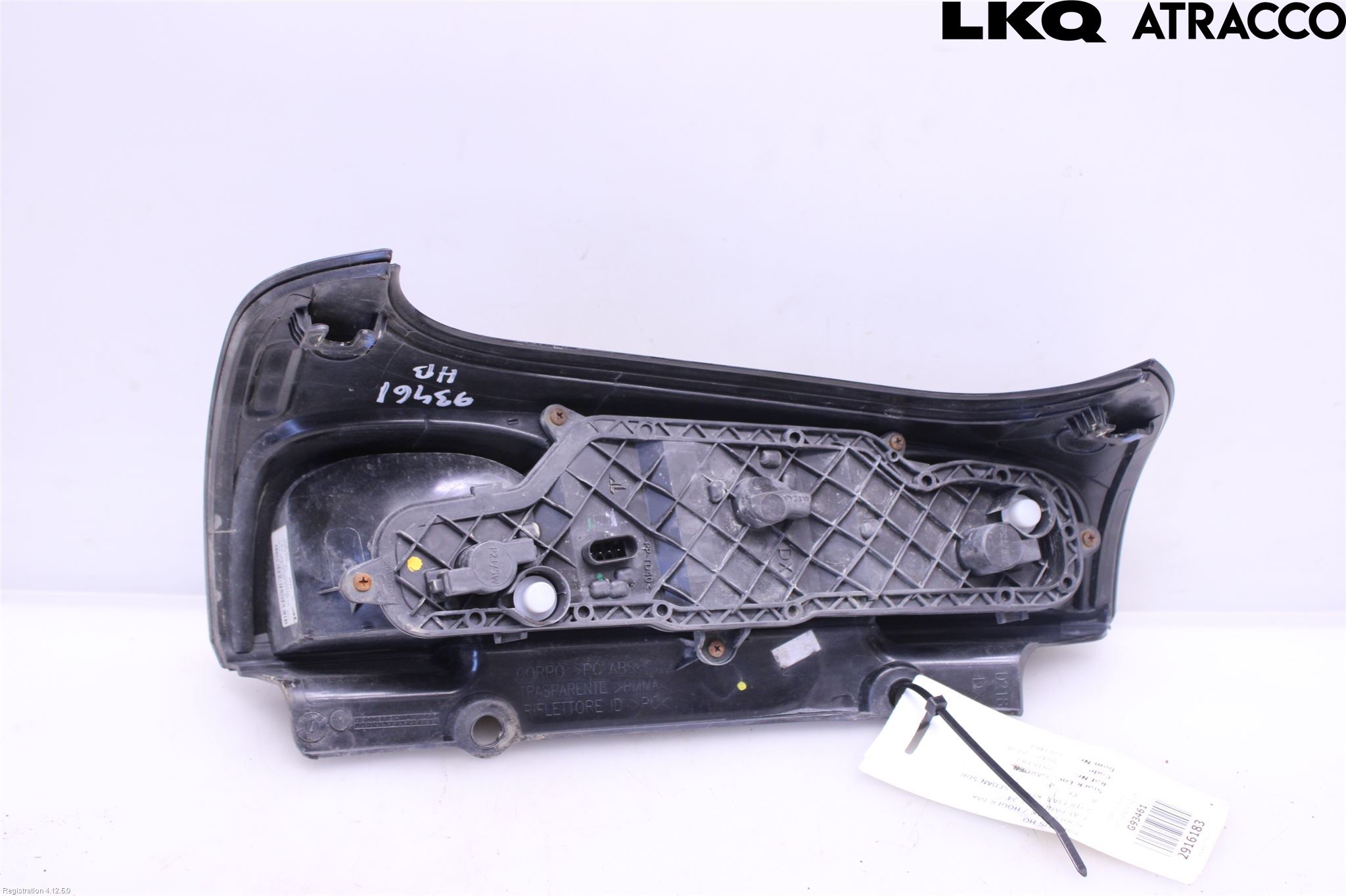 Fiat PANDA 12- Bakljus Höger