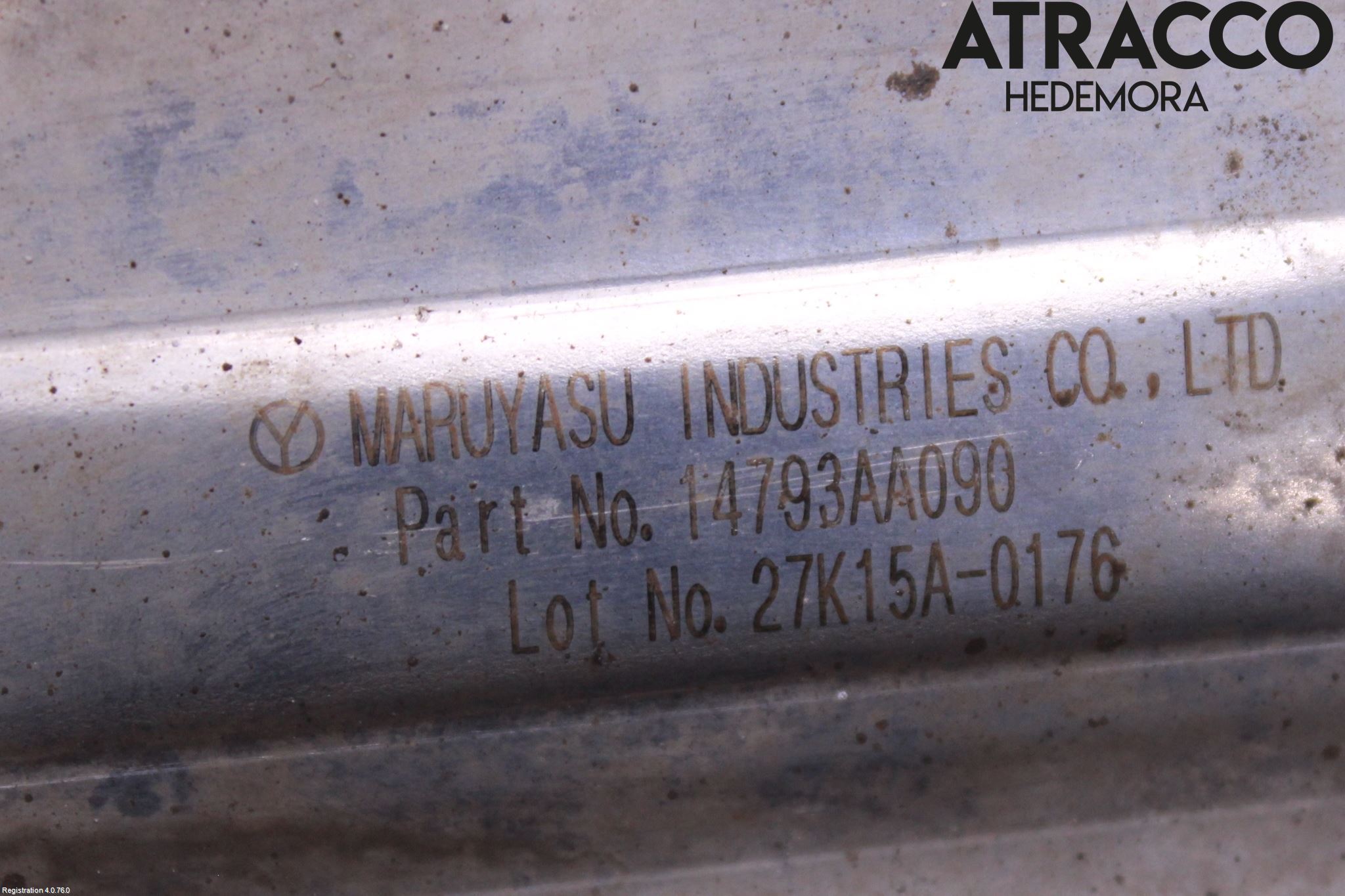 Subaru OUTBACK 15-20 Avgaskylare