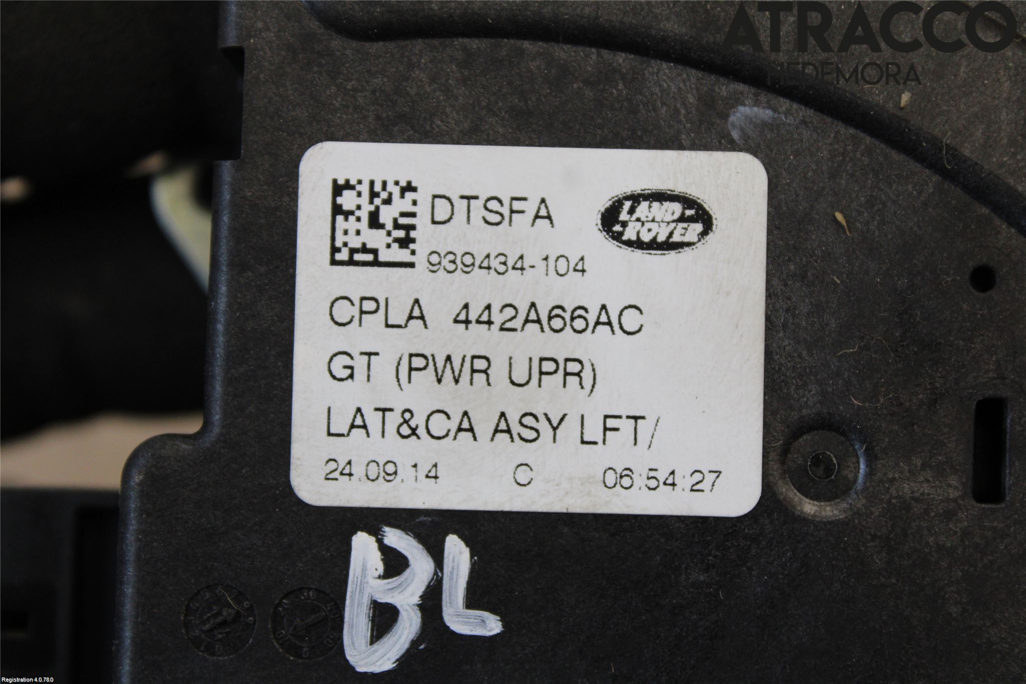 Landrover RANGE ROVER SPORT (L494) 14-22 Låskista Baklucka