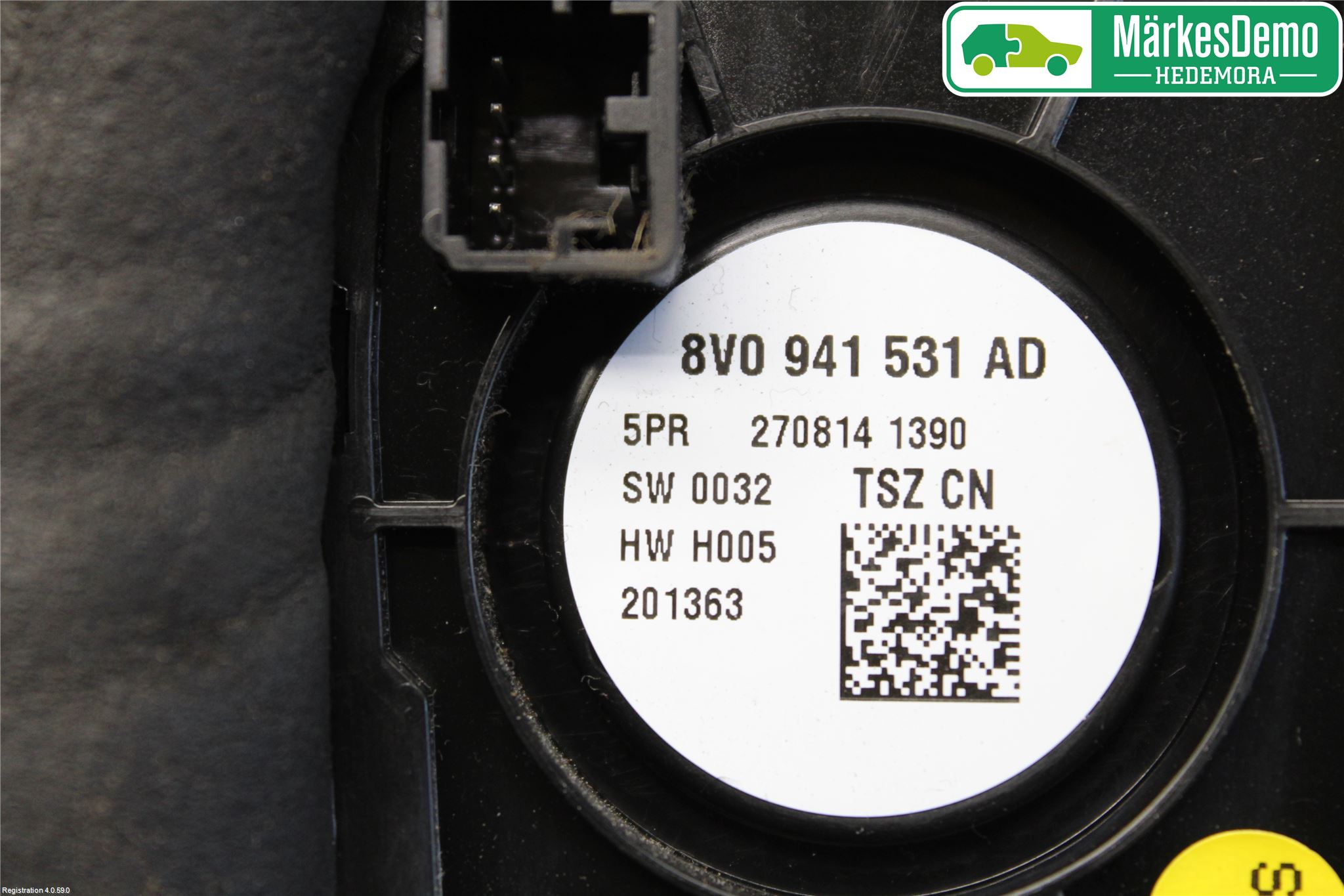 Audi A3/S3 8V 13-20 Strömställare Ljus