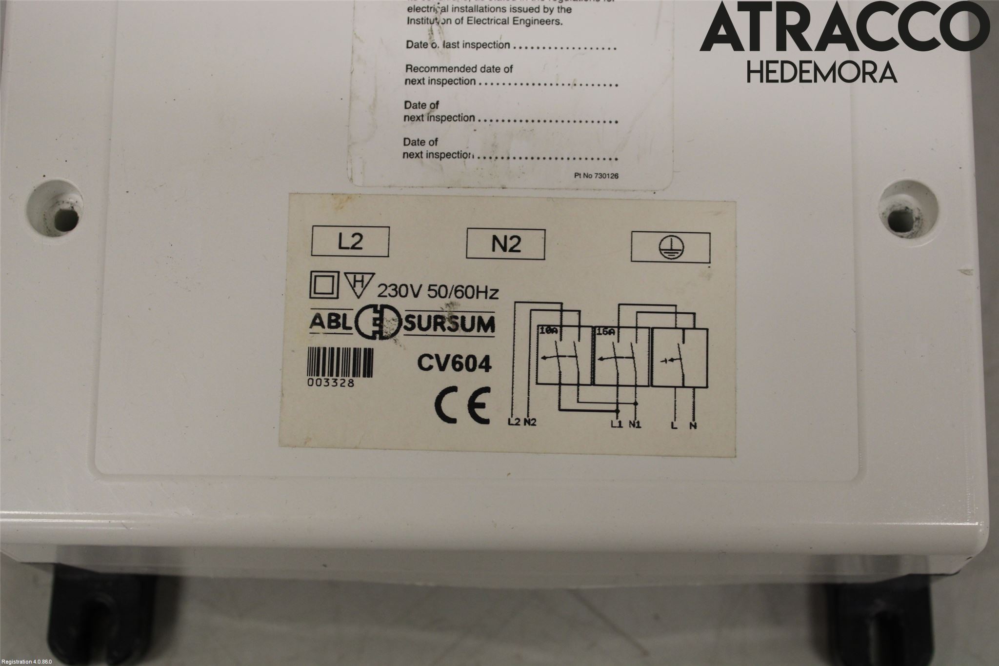 Husbil, husvagn HUSBIL ADRIA Säkringsdosa-Elcentral