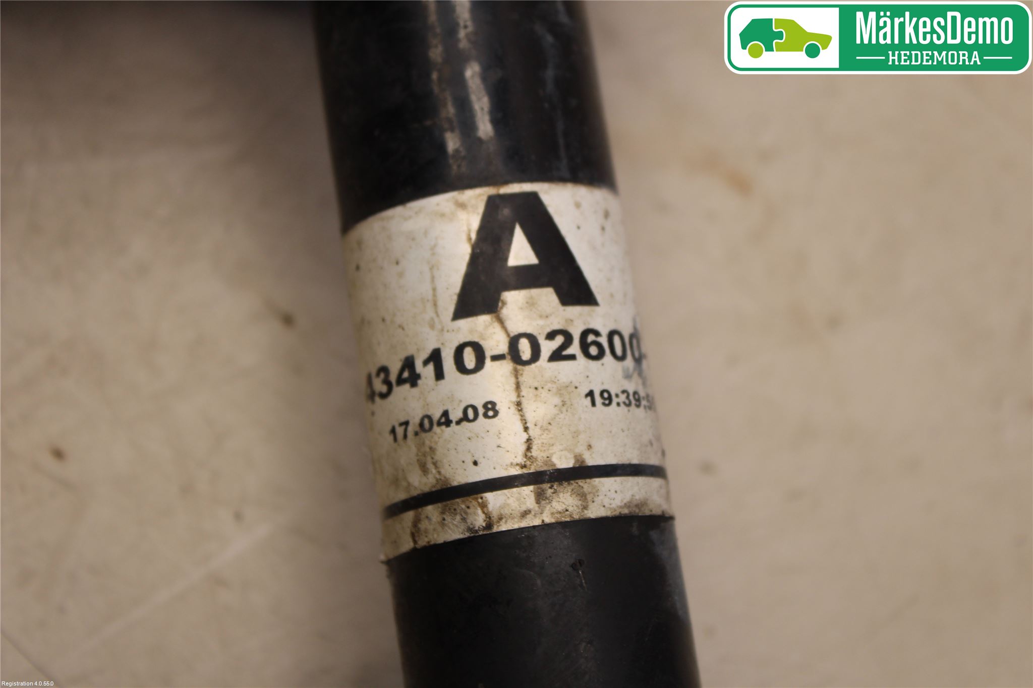 Toyota COROLLA 08-12 Drivaxel Fram Höger