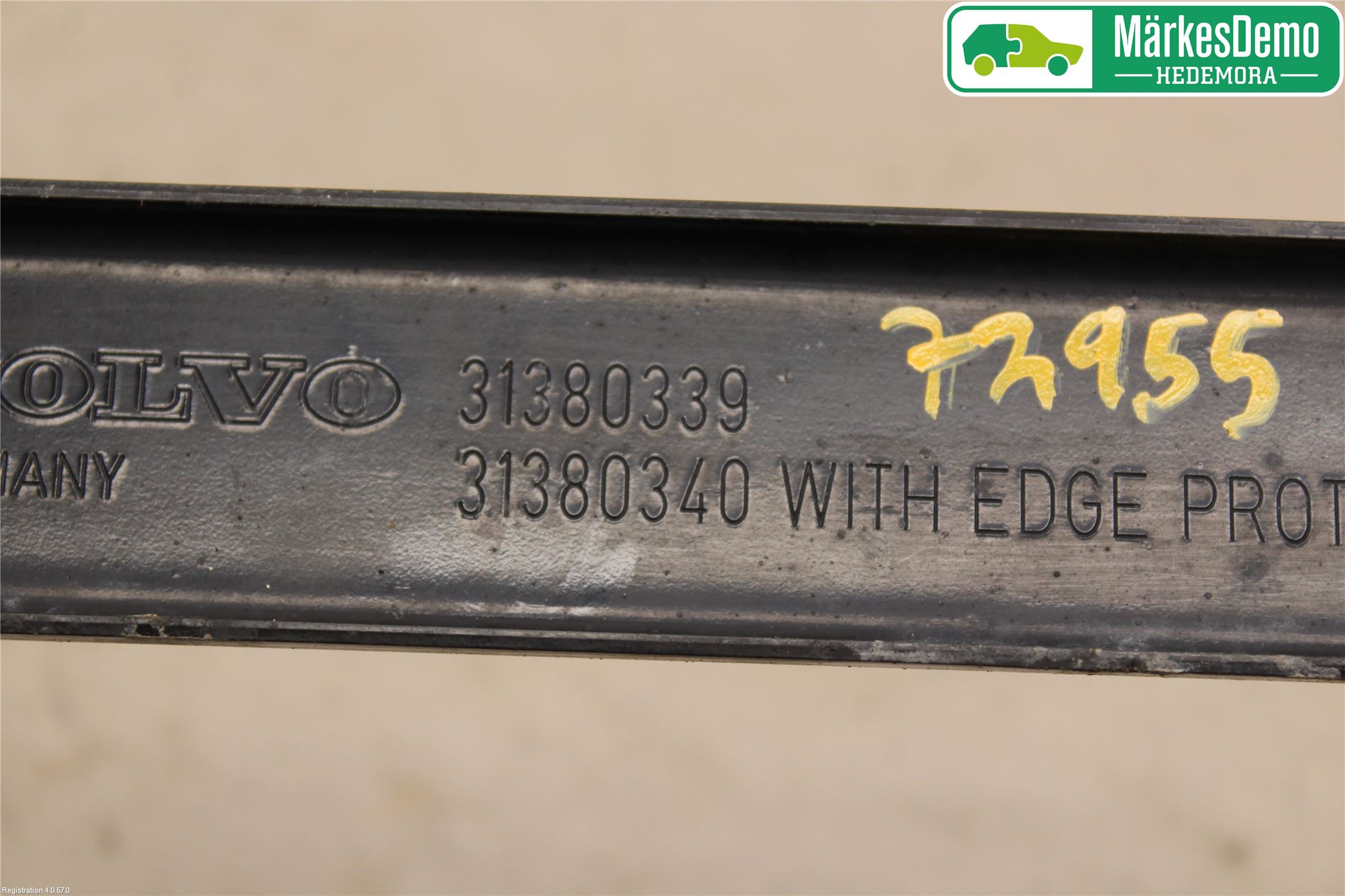 Volvo XC70 14-16 Bränsletanksband