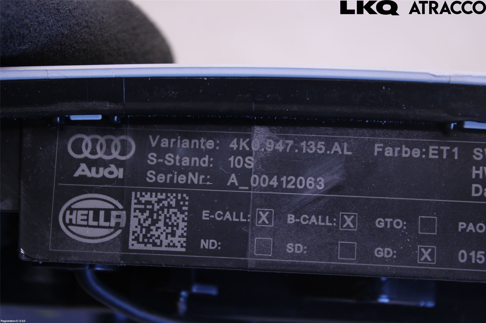 Audi E-TRON, S GE 19- Innerbelysning