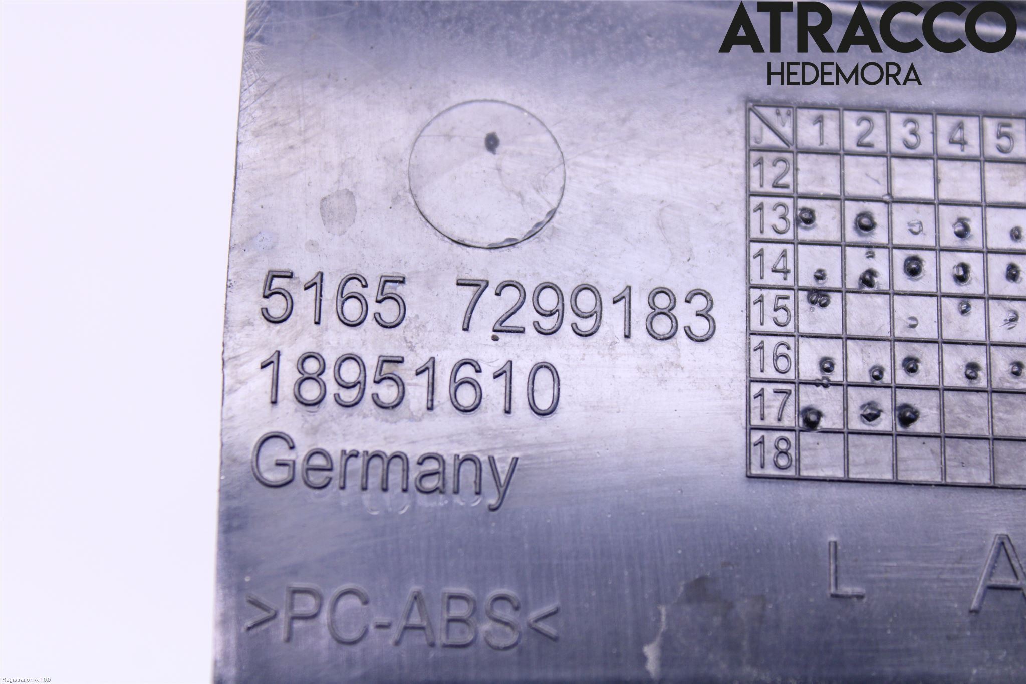 BMW i3 I01 13-22 Stötfångarfäste Fram Vä