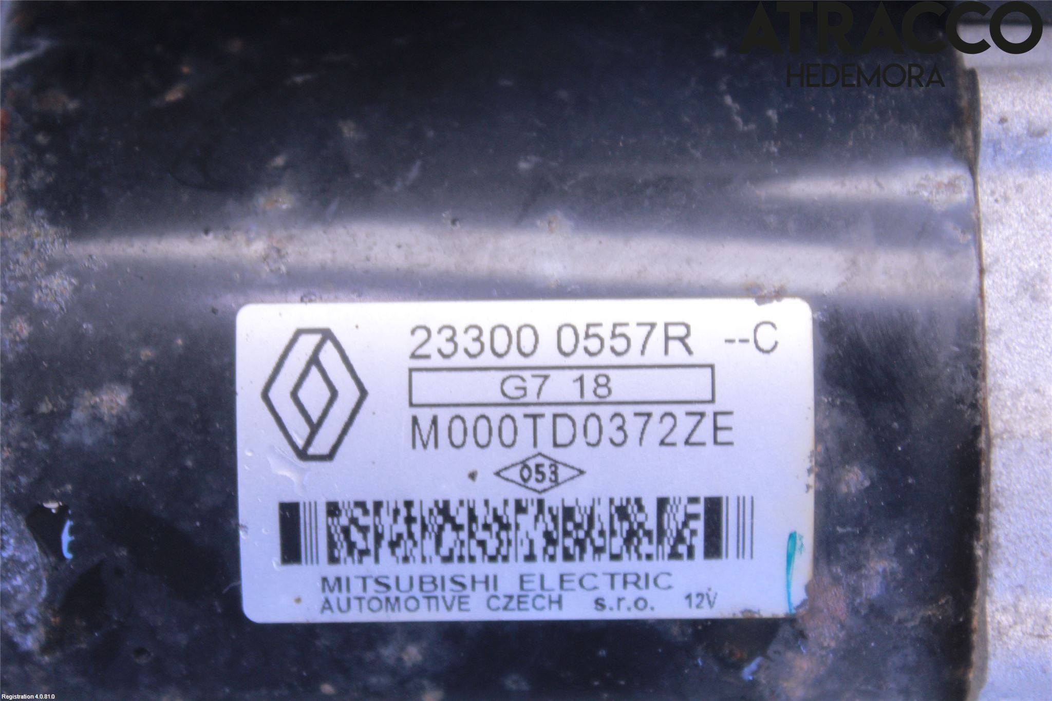 Dacia SANDERO/STEPWAY 13-20 Startmotor