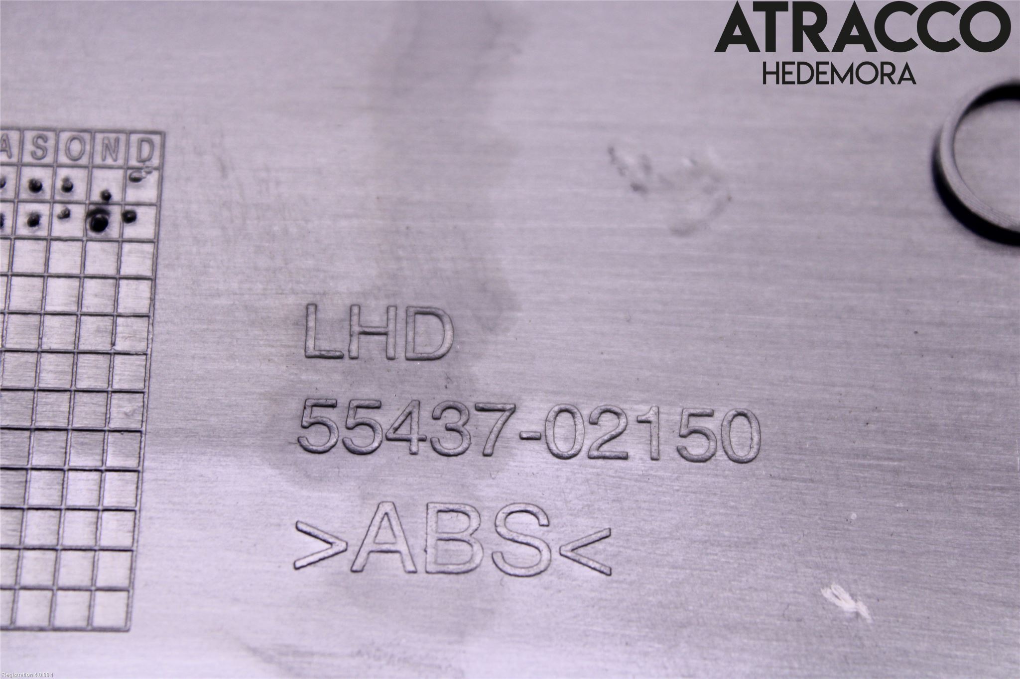 Toyota AURIS 10-12 Handskfack