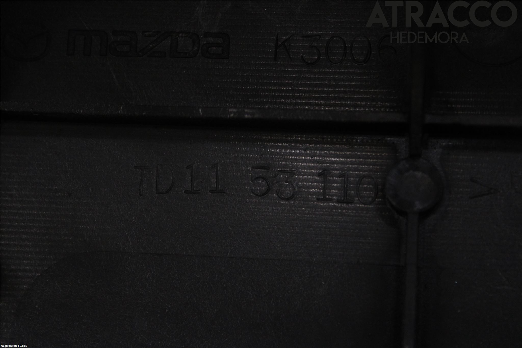 Mazda CX-9 Frontplåt