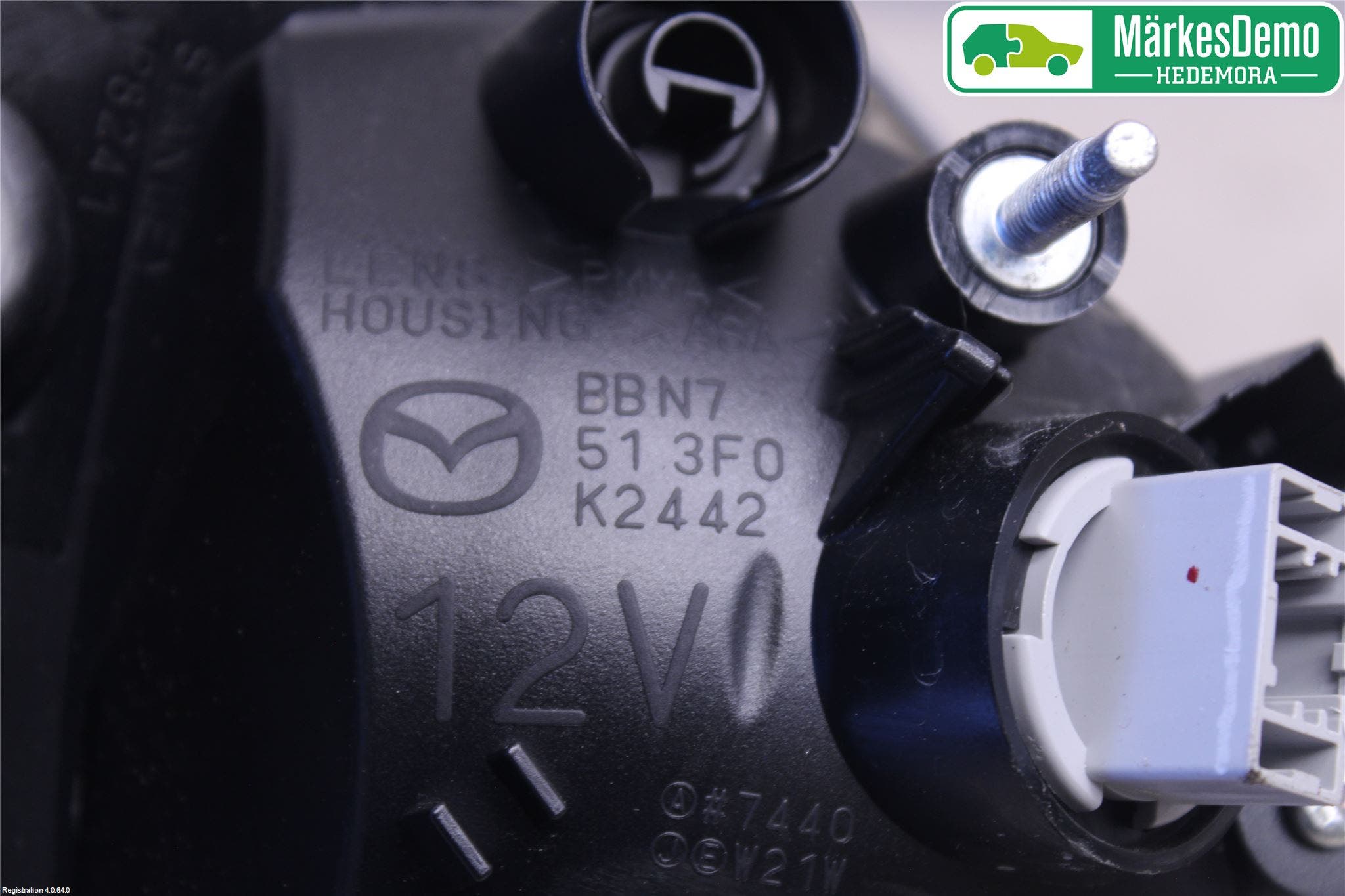 Mazda 3 II 09-13 Bakljus Lucka Hö