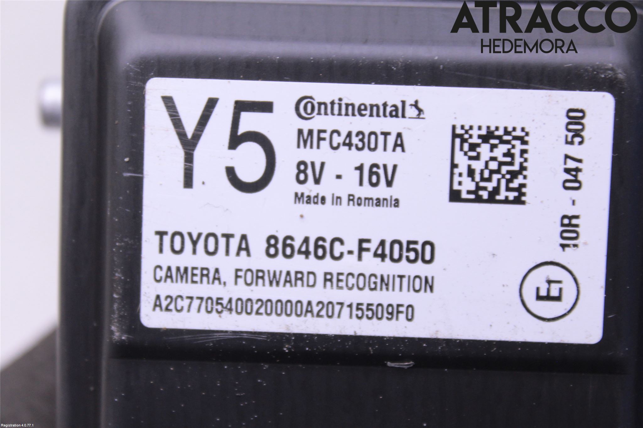 Toyota C-HR 16-23 Sensor Aktivt Kollisionsskydd