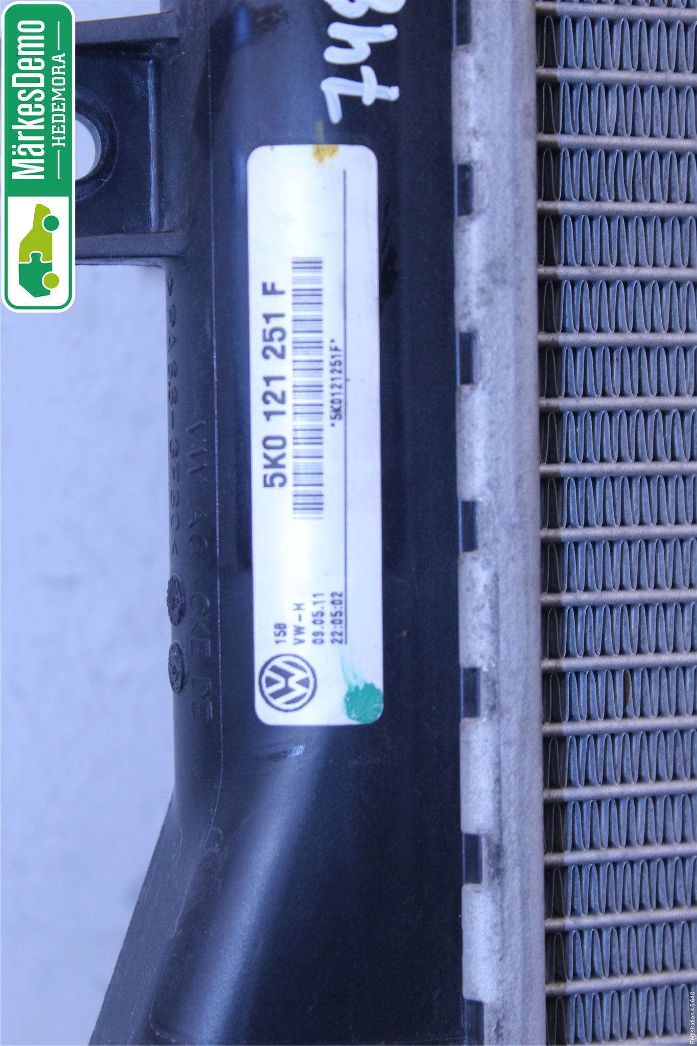 Skoda OCTAVIA (1Z) 05-13 Kylare Man