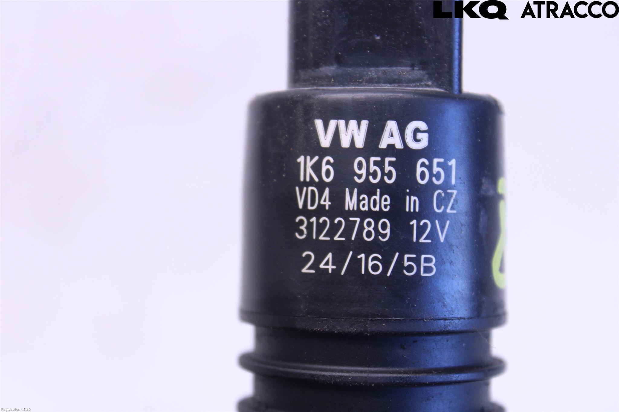 Volkswagen VW PASSAT 15-19 Spolarpump Vindruta